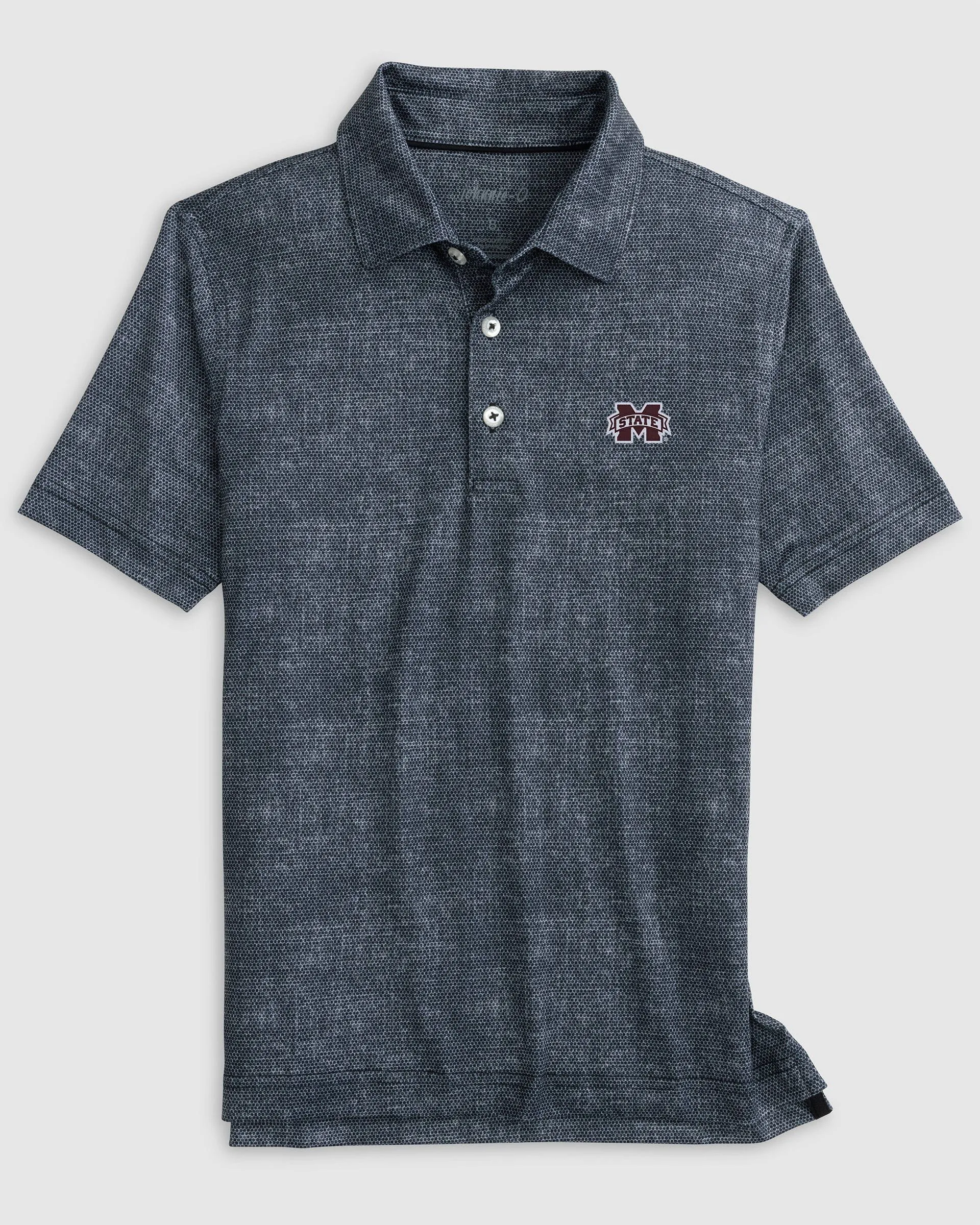 Mississippi State Gibson Jr. Jersey Performance Polo sold by Johnnie-O