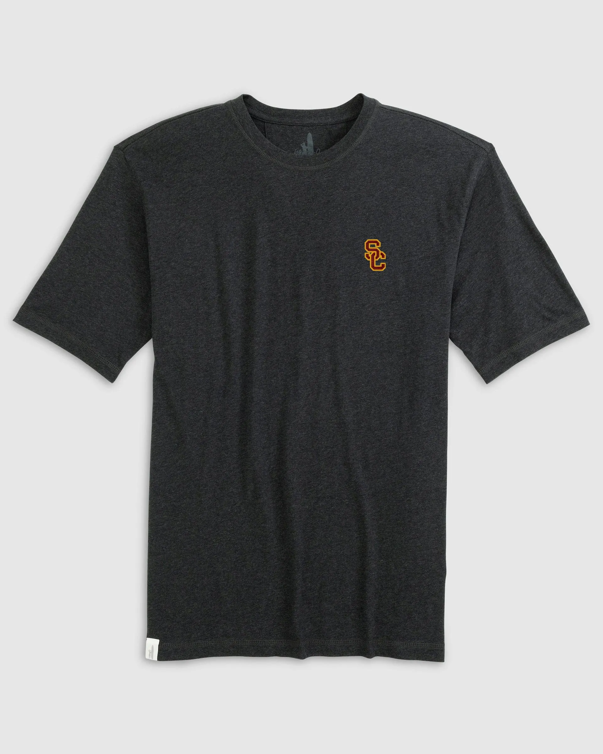 Southern California Heathered Spencer Cotton T-Shirt sold by Johnnie-O