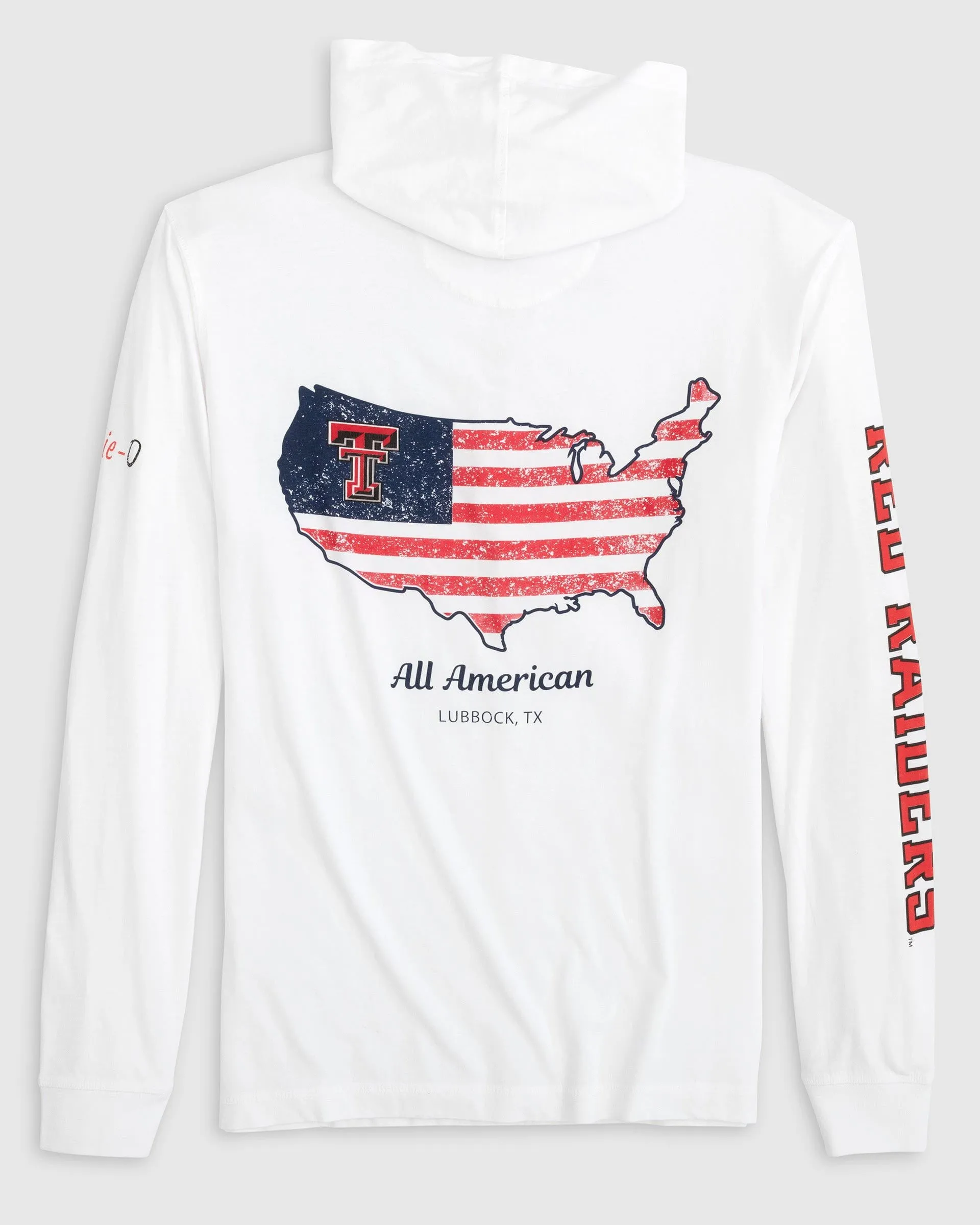 Texas Tech Edison 2.0 T-Shirt Hoodie sold by Johnnie-O product image thumbnail 2