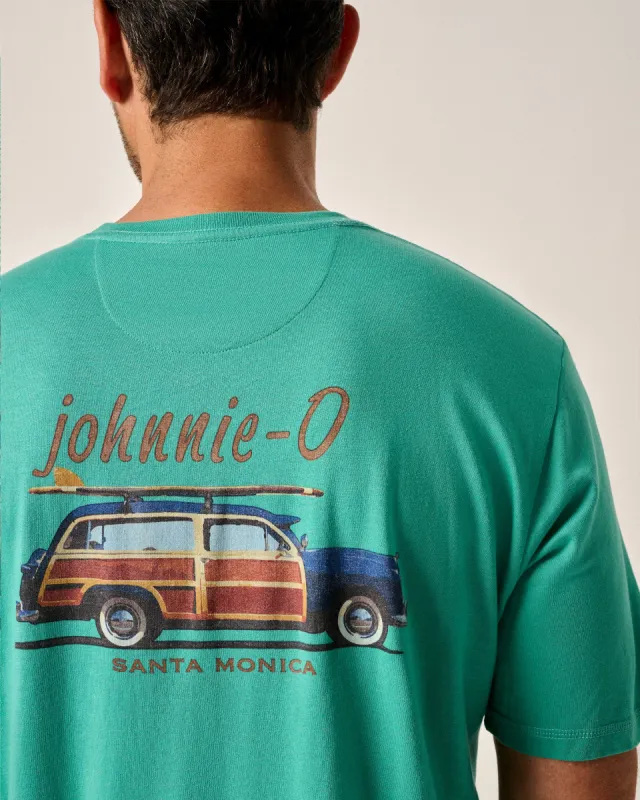 Woody Wagon Graphic T-Shirt sold by Johnnie-O