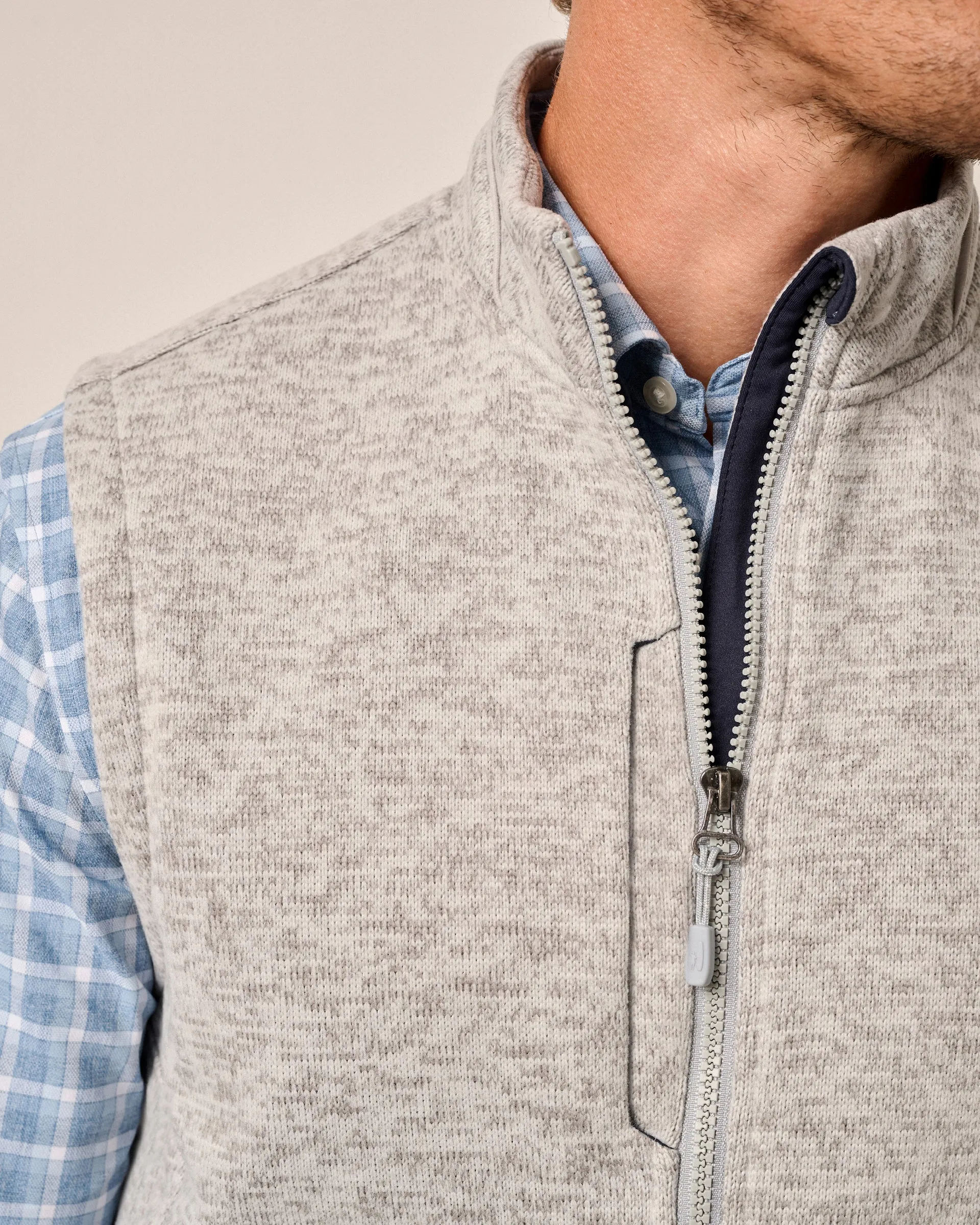 Denalis Double-Zip Fleece Vest sold by Johnnie-O product image thumbnail 3