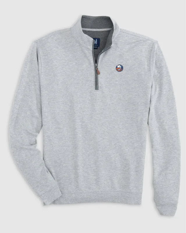 New York Islanders Sully 1/4 Zip sold by Johnnie-O