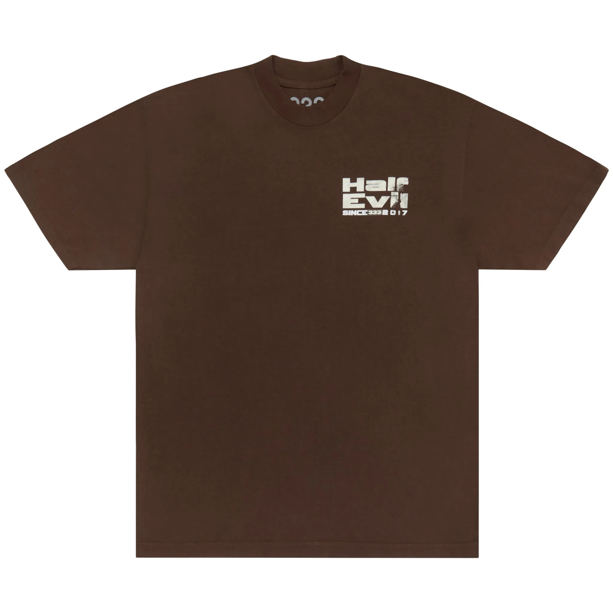 03EVIL TEE BROWN sold by Half Evil