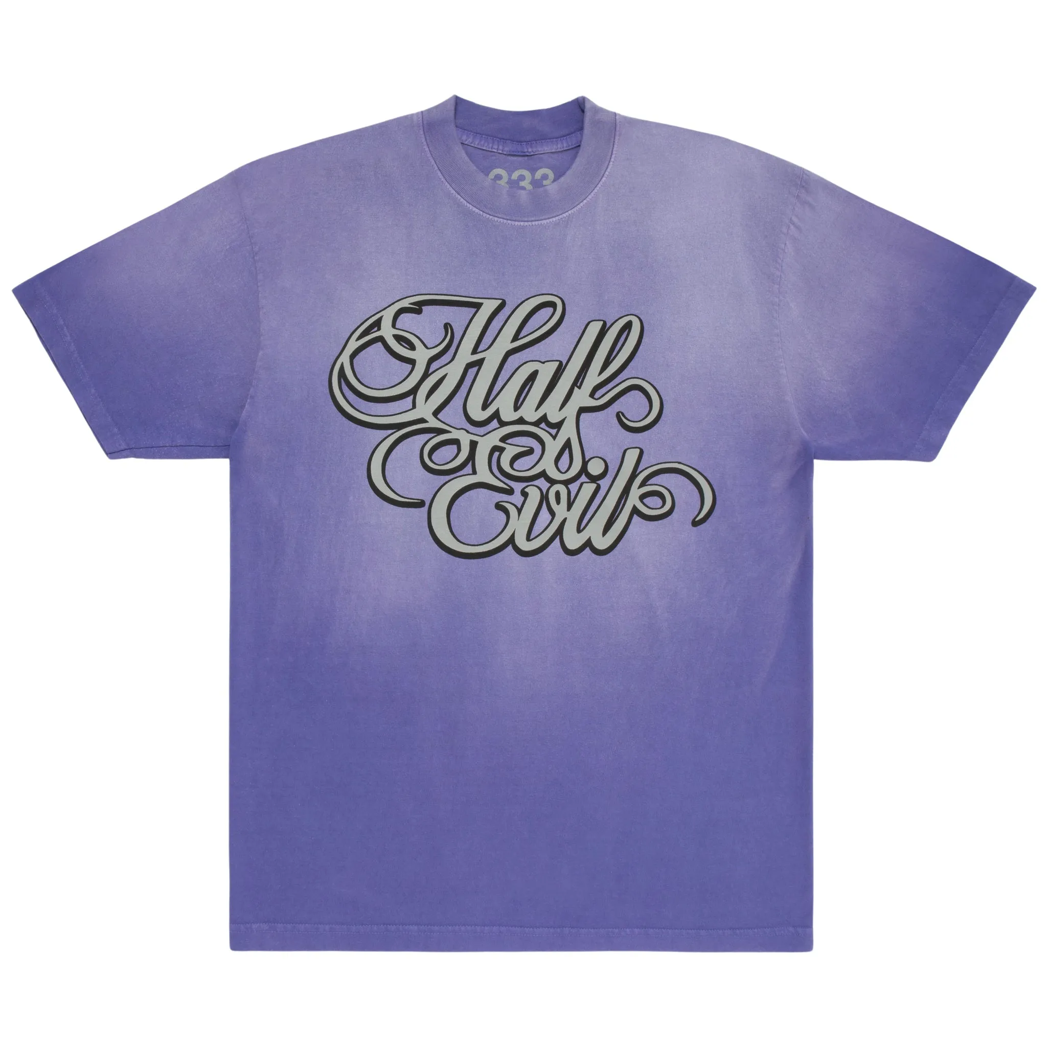 SCRIPT TEE VINTAGE PURPLE sold by Half Evil