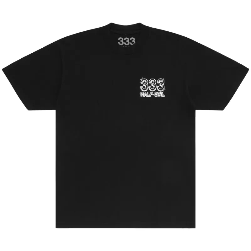 JOSHUA VIDES BLACK LOGO TEE sold by Half Evil
