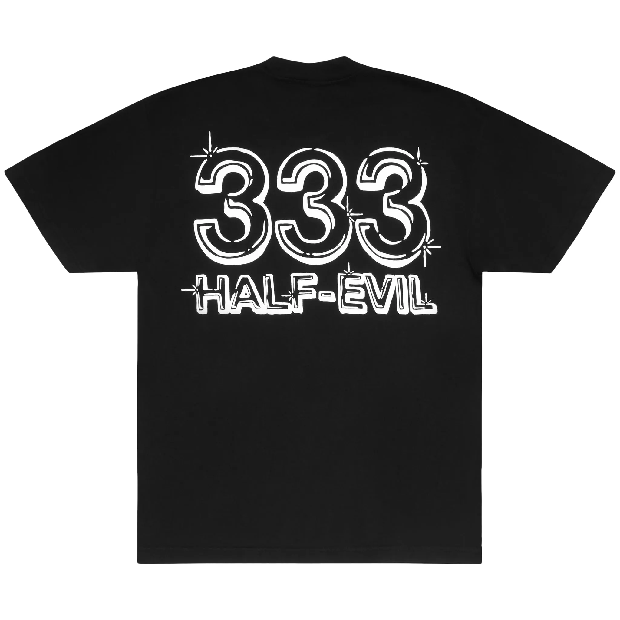 JOSHUA VIDES BLACK LOGO TEE sold by Half Evil product image thumbnail 2