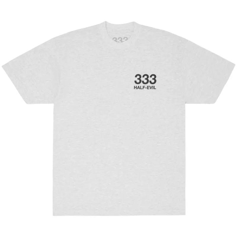 LIGHT GREY LOGO TEE sold by Half Evil