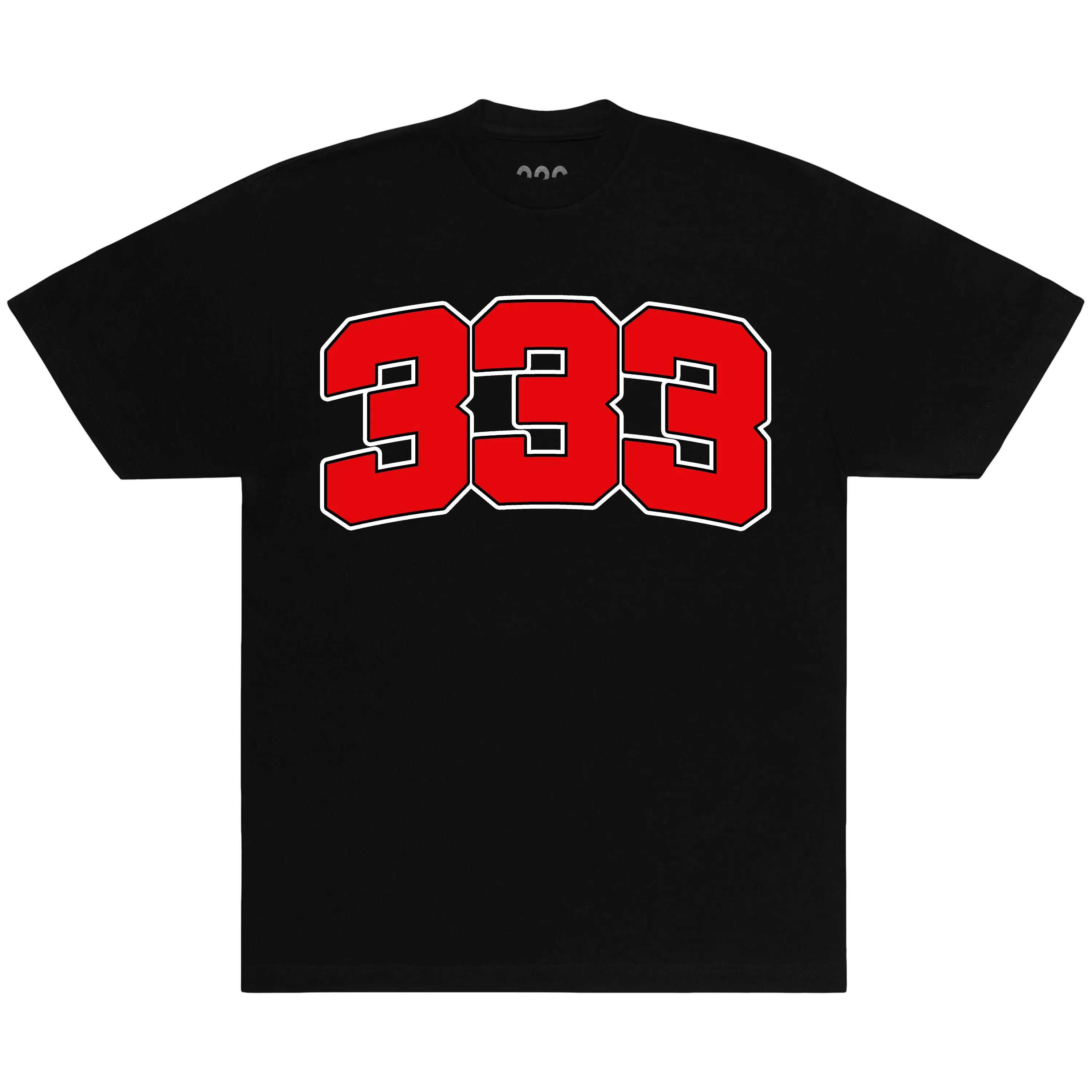 TRIPLE THREE BLACK & RED TEE sold by Half Evil