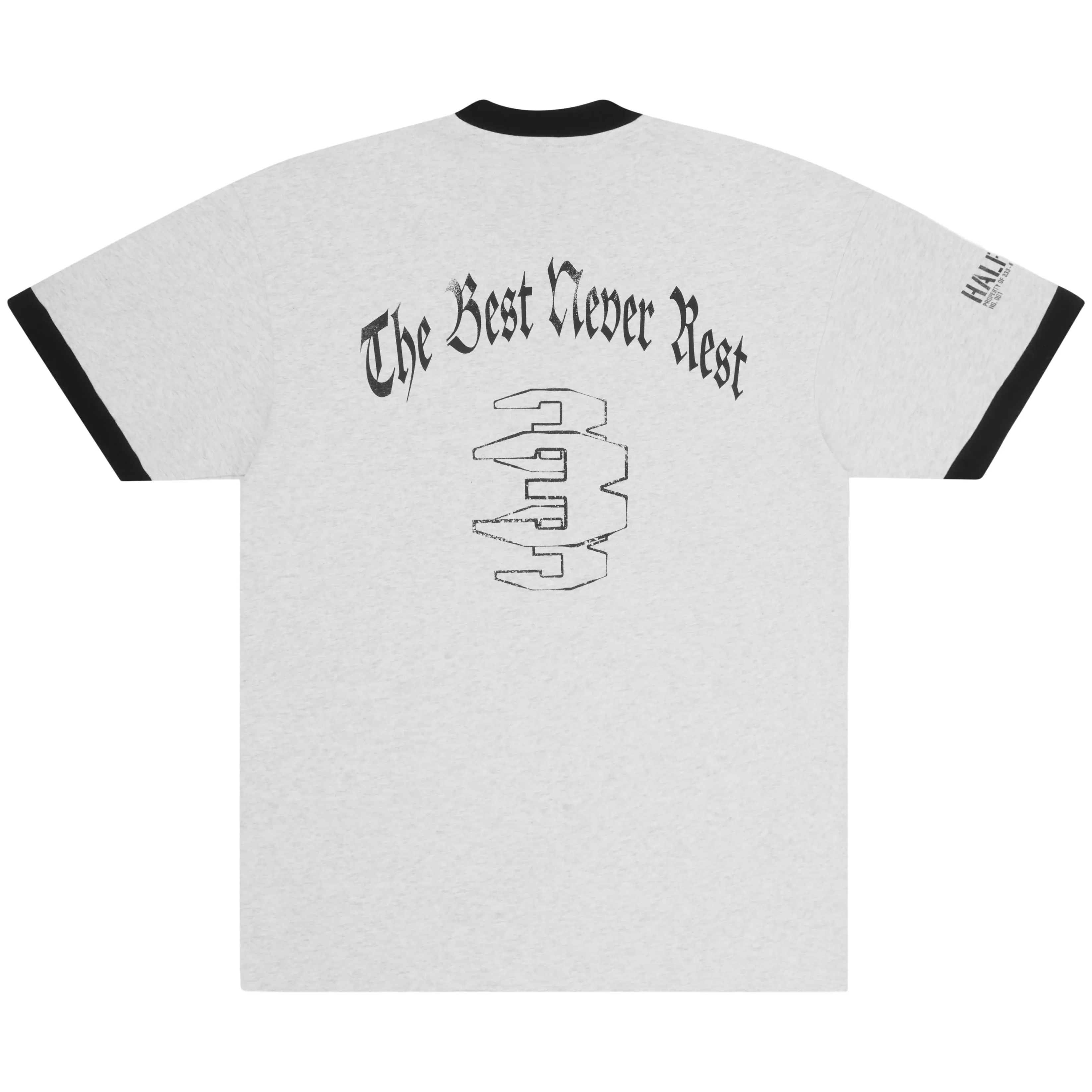 BEST NEVER REST RINGER TEE sold by Half Evil product image thumbnail 2