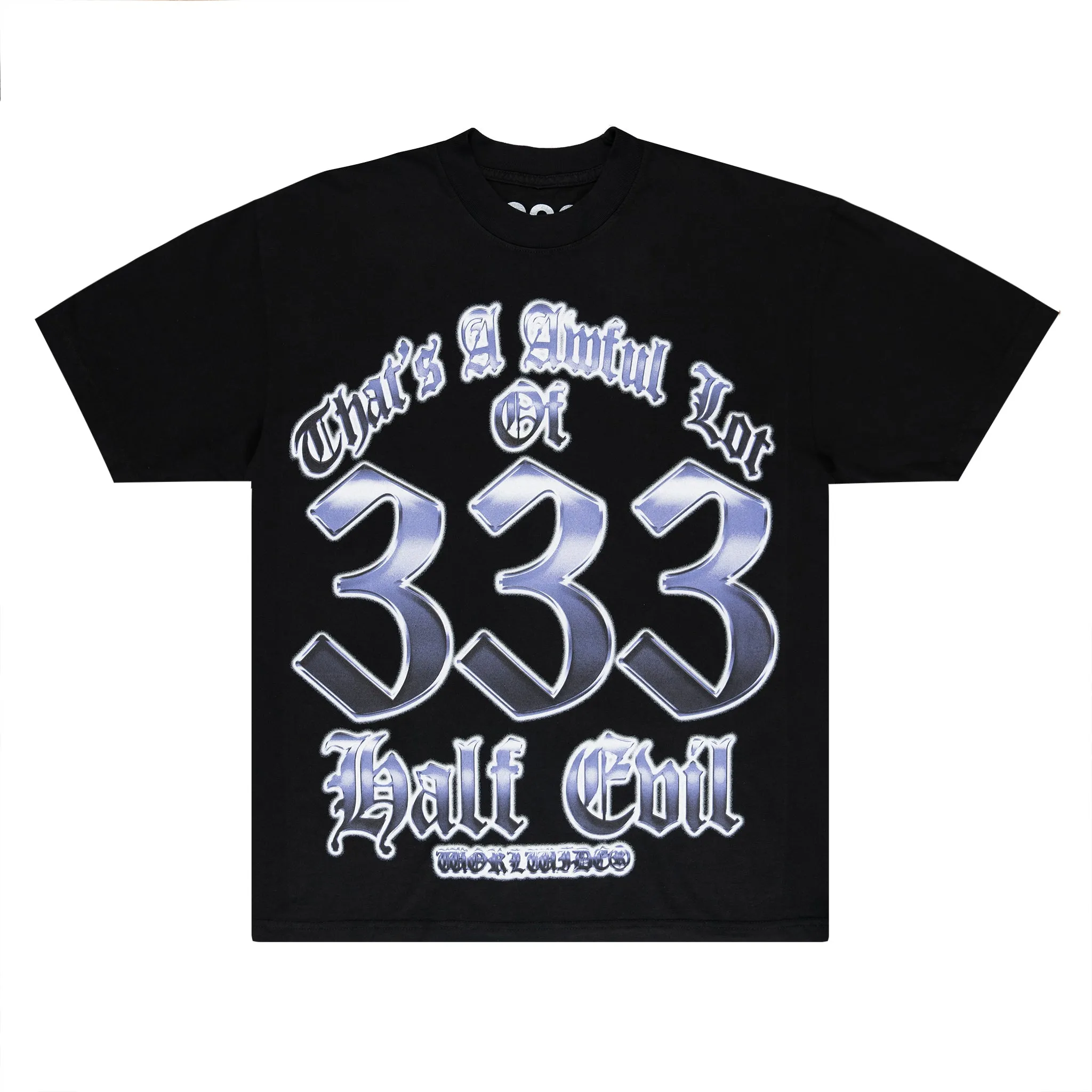 AWFUL LOT OF HALF EVIL TEE sold by Half Evil