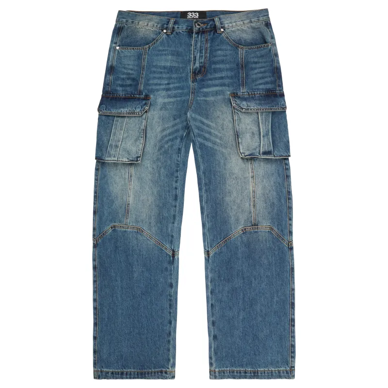 BLUE CARGO DENIM sold by Half Evil