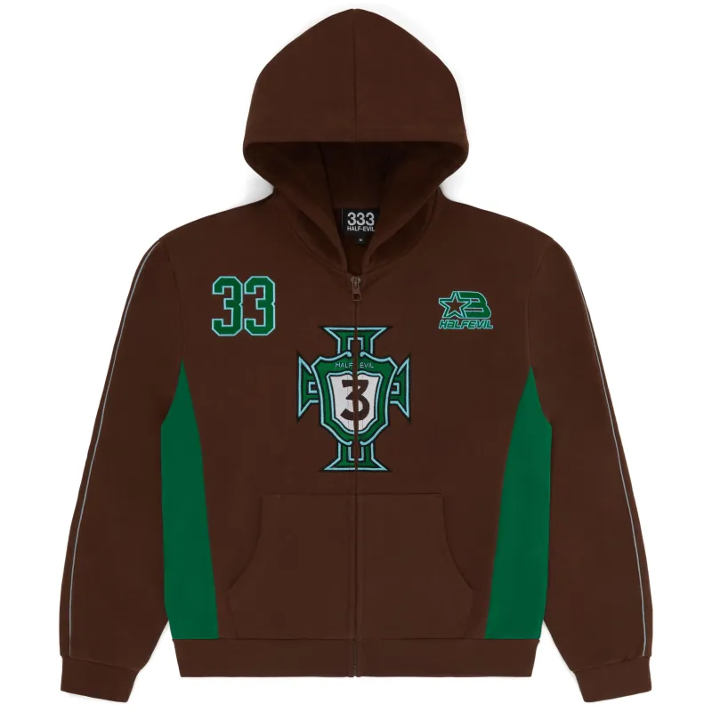 BROWN PORTUGAL HOODIE sold by Half Evil