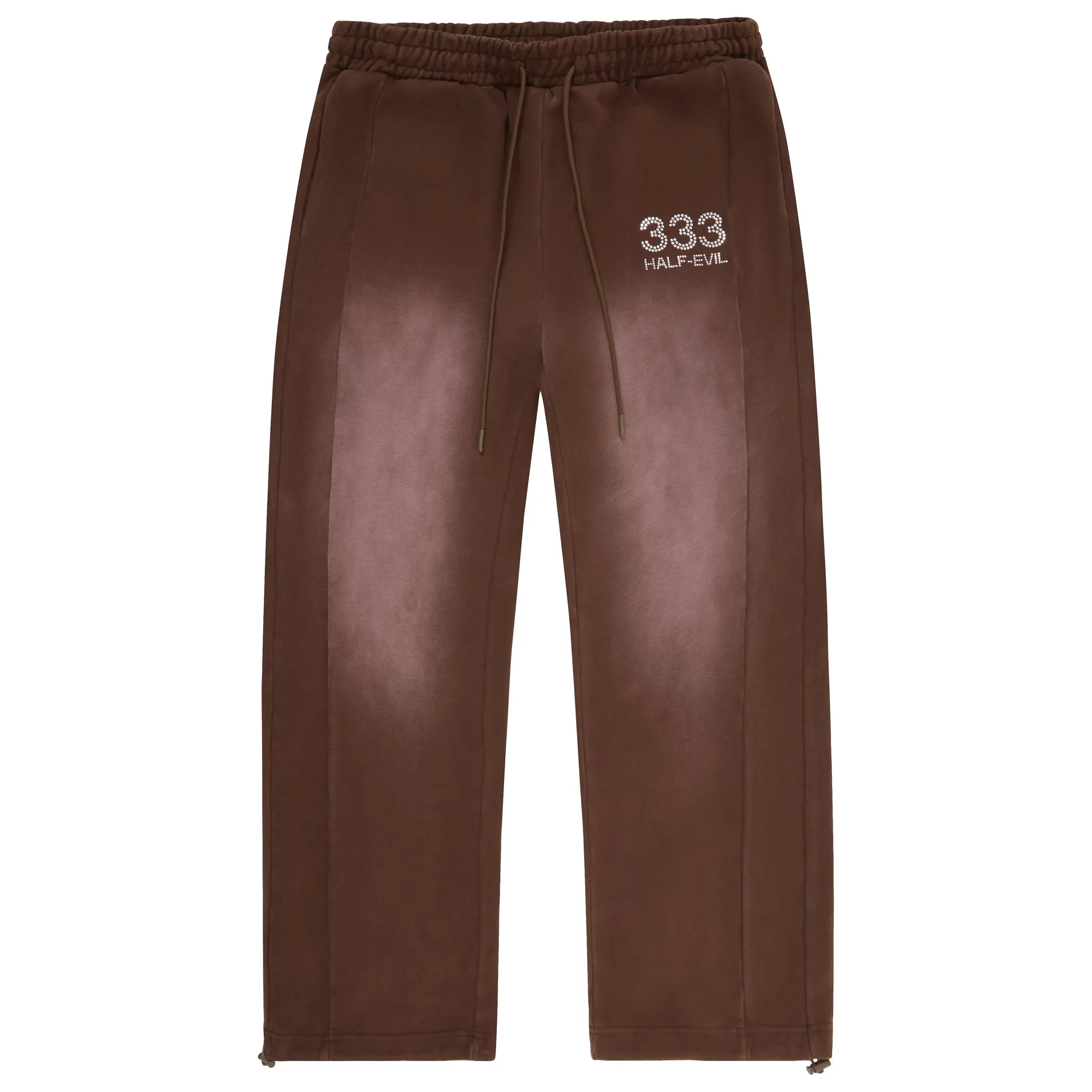 VINTAGE BROWN RHINESTONE SWEATPANTS sold by Half Evil