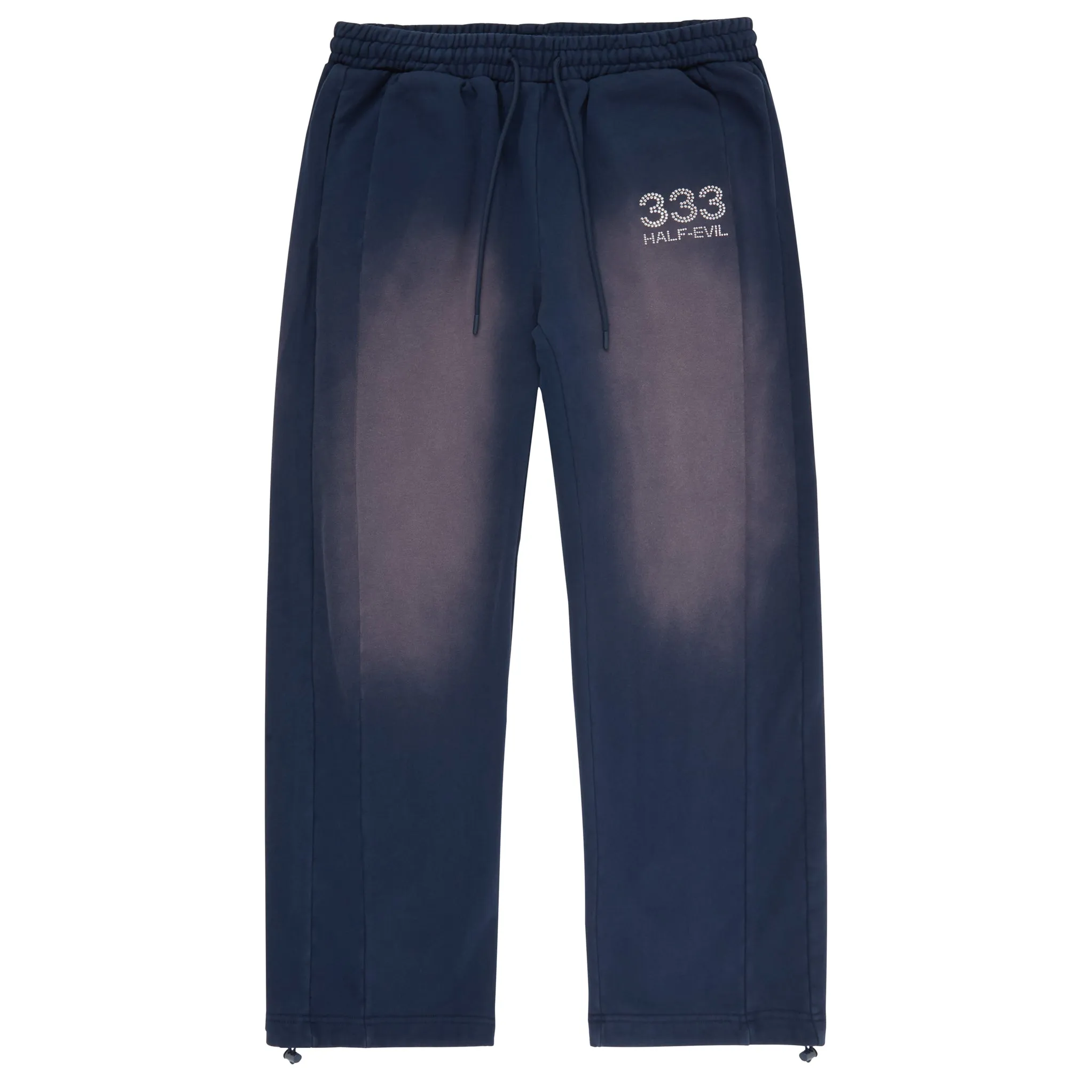 VINTAGE NAVY RHINESTONE SWEATPANTS sold by Half Evil