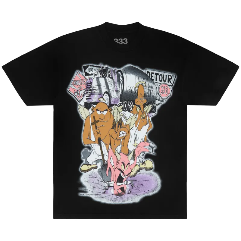 ANGELS AT WORK TEE sold by Half Evil