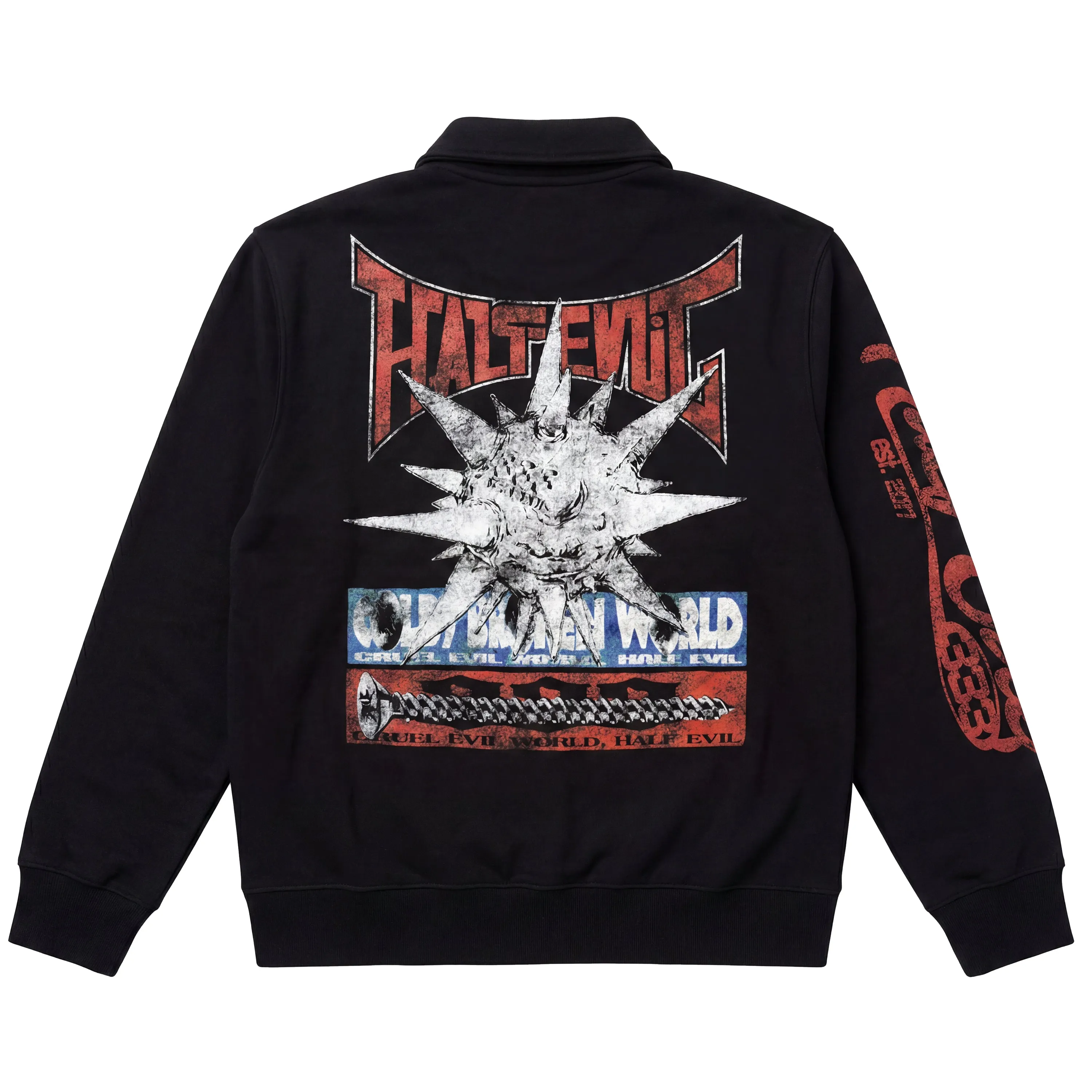 SPIK3 QUARTER ZIP sold by Half Evil product image thumbnail 2