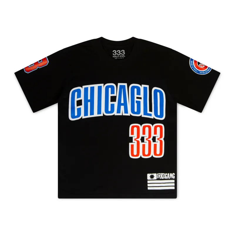 CHICAGO EVIL GLO TEE made by Half Evil