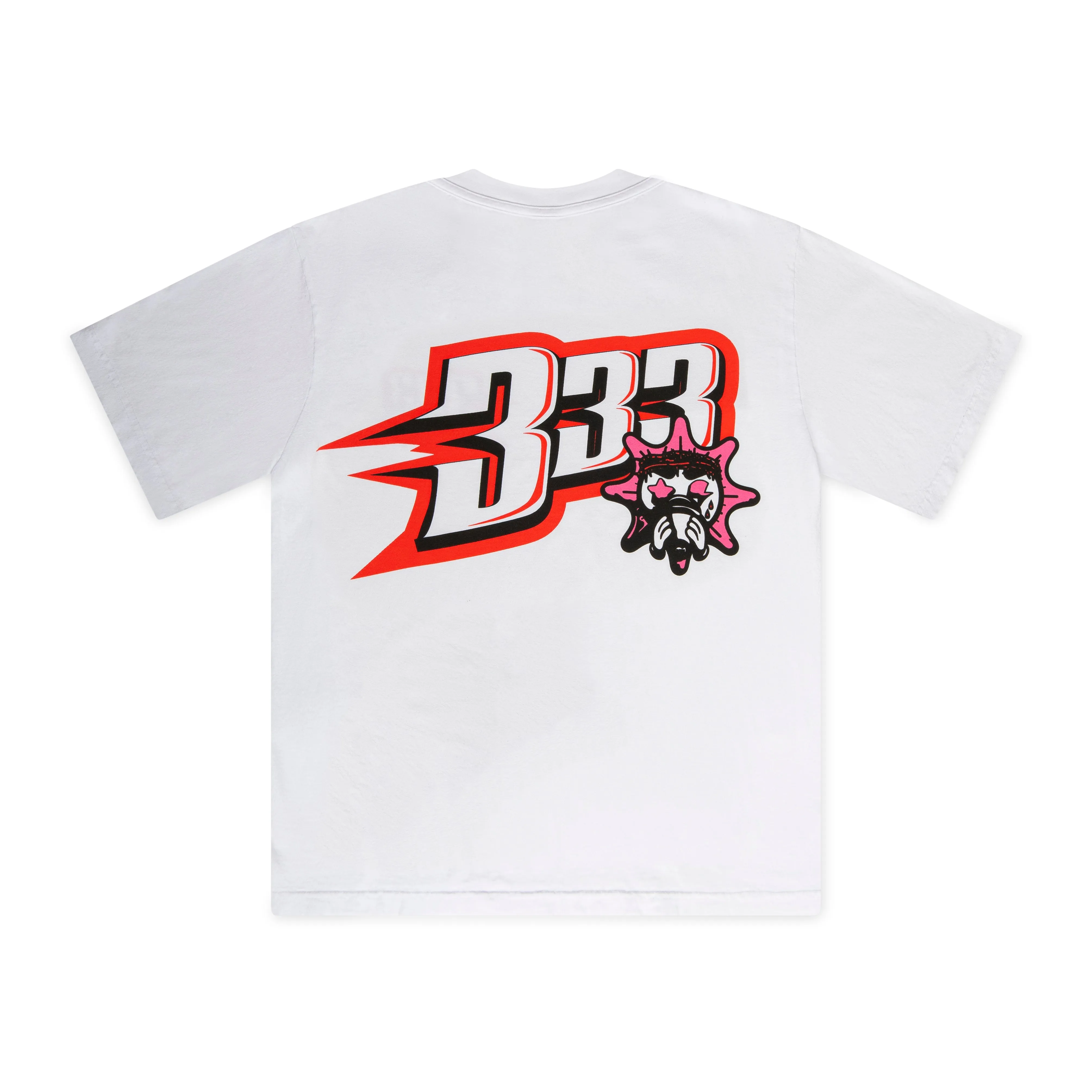 PINK 333 GLO TEE sold by Half Evil product image thumbnail 2