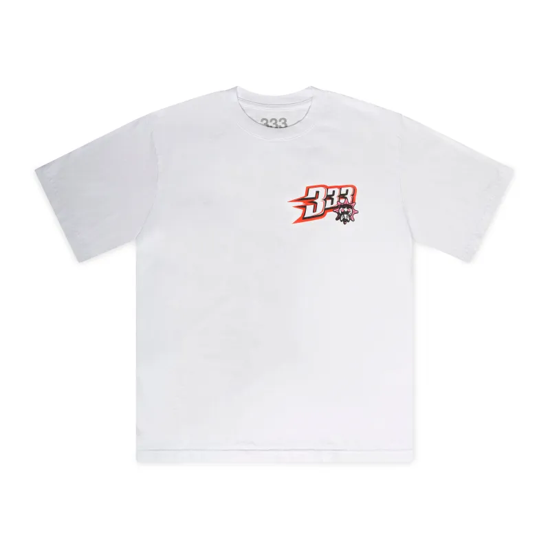 PINK 333 GLO TEE made by Half Evil