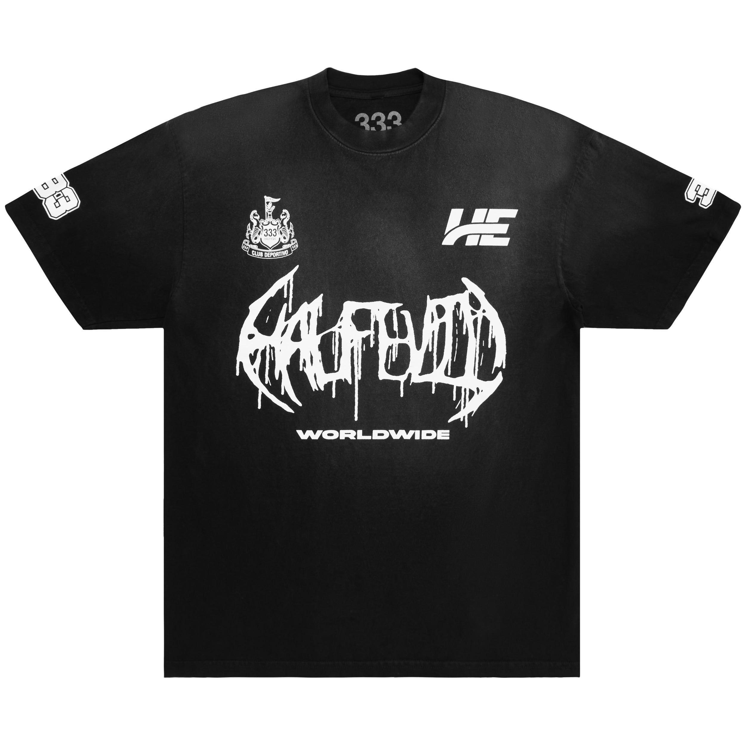 BLACK WORLD FAMOUS VINTAGE TEE sold by Half Evil