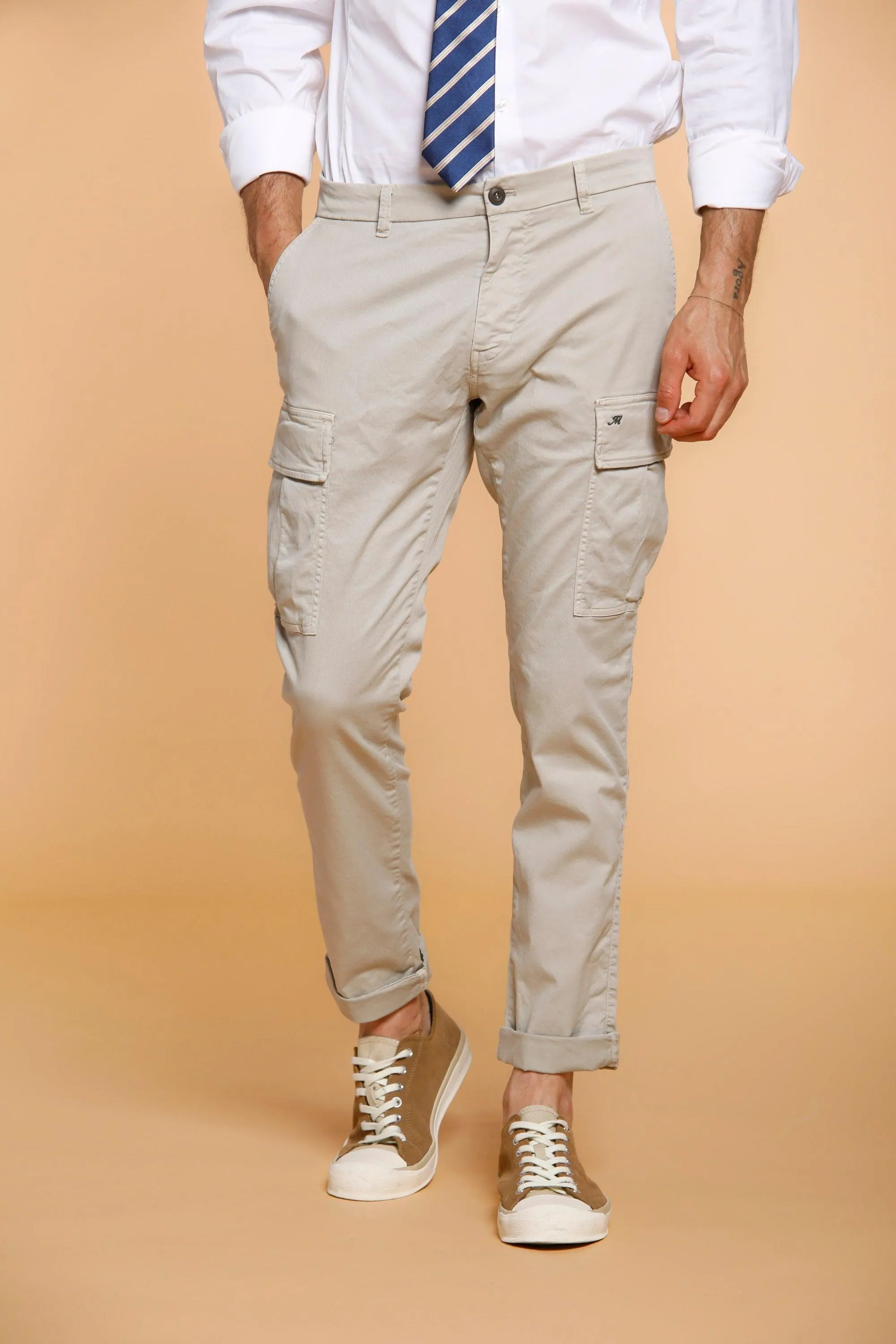 Airfield man cargo pants in cotton regular sold by Mason's