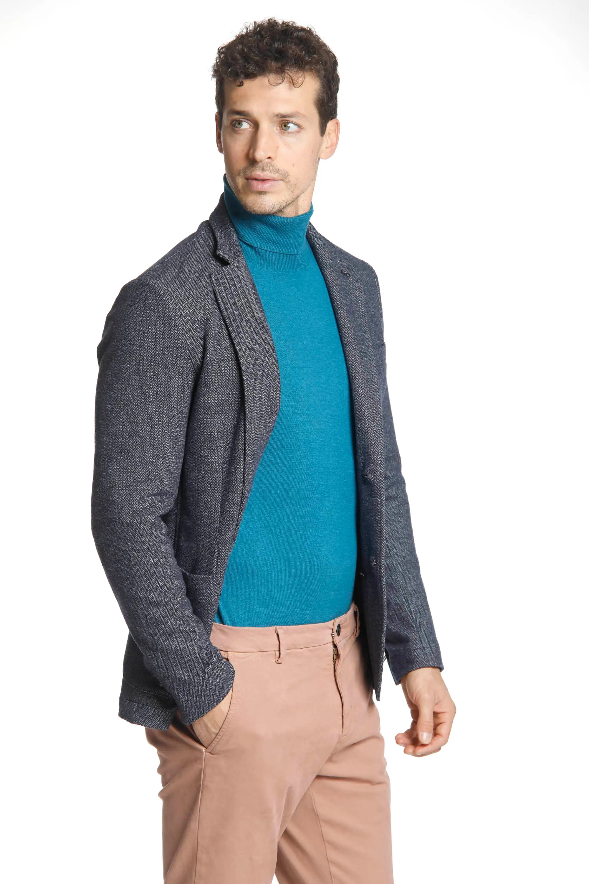 Da Vinci man blazer in jersey with pattern resca sold by Mason's product image thumbnail 3