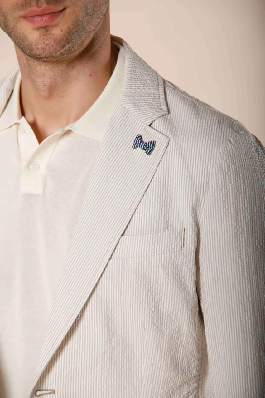 Da Vinci men's blazer in striped seersucker regular sold by Mason's product image thumbnail 3