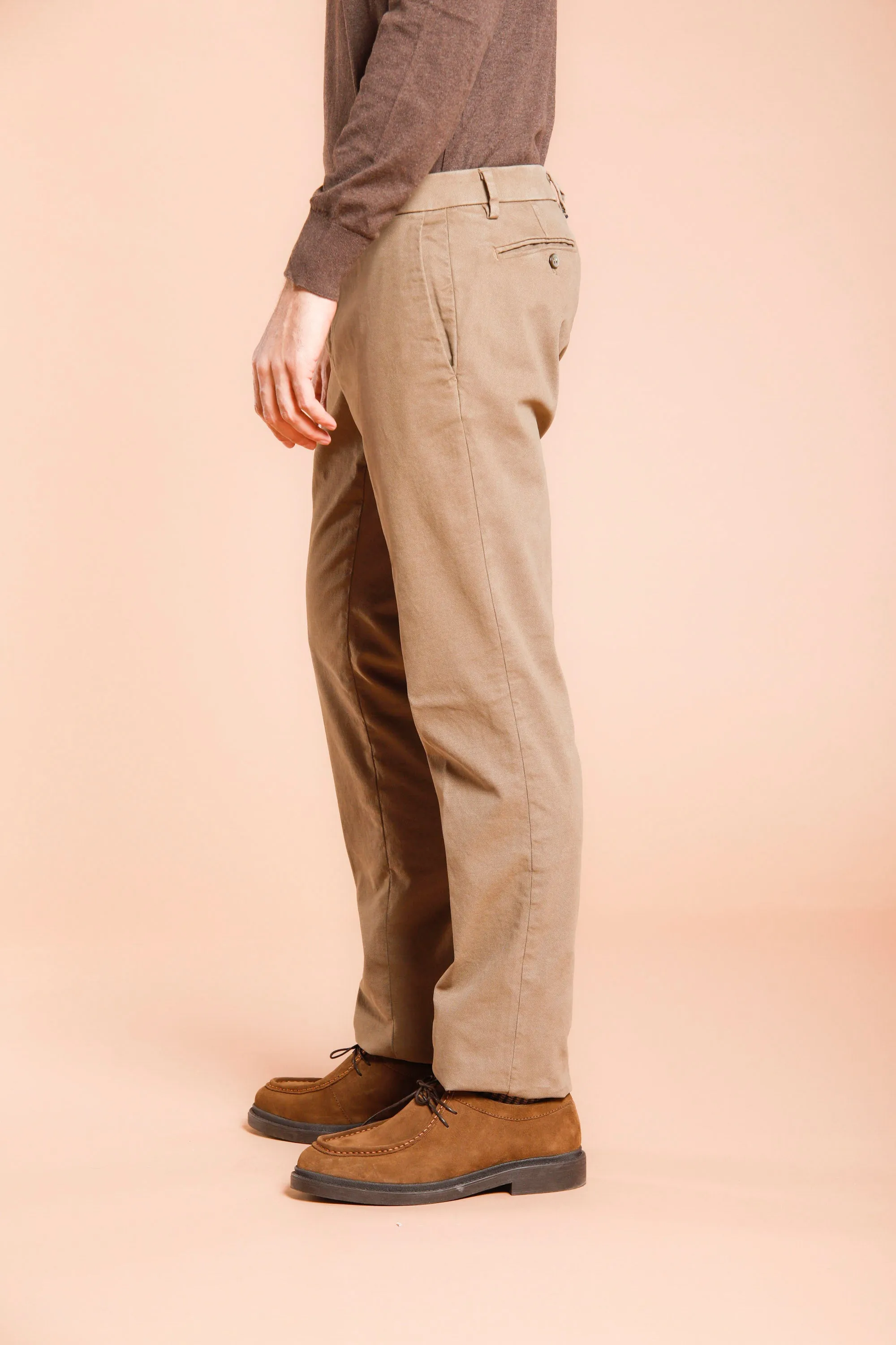 New York man cotton modal chino pants regular ① sold by Mason's product image thumbnail 2