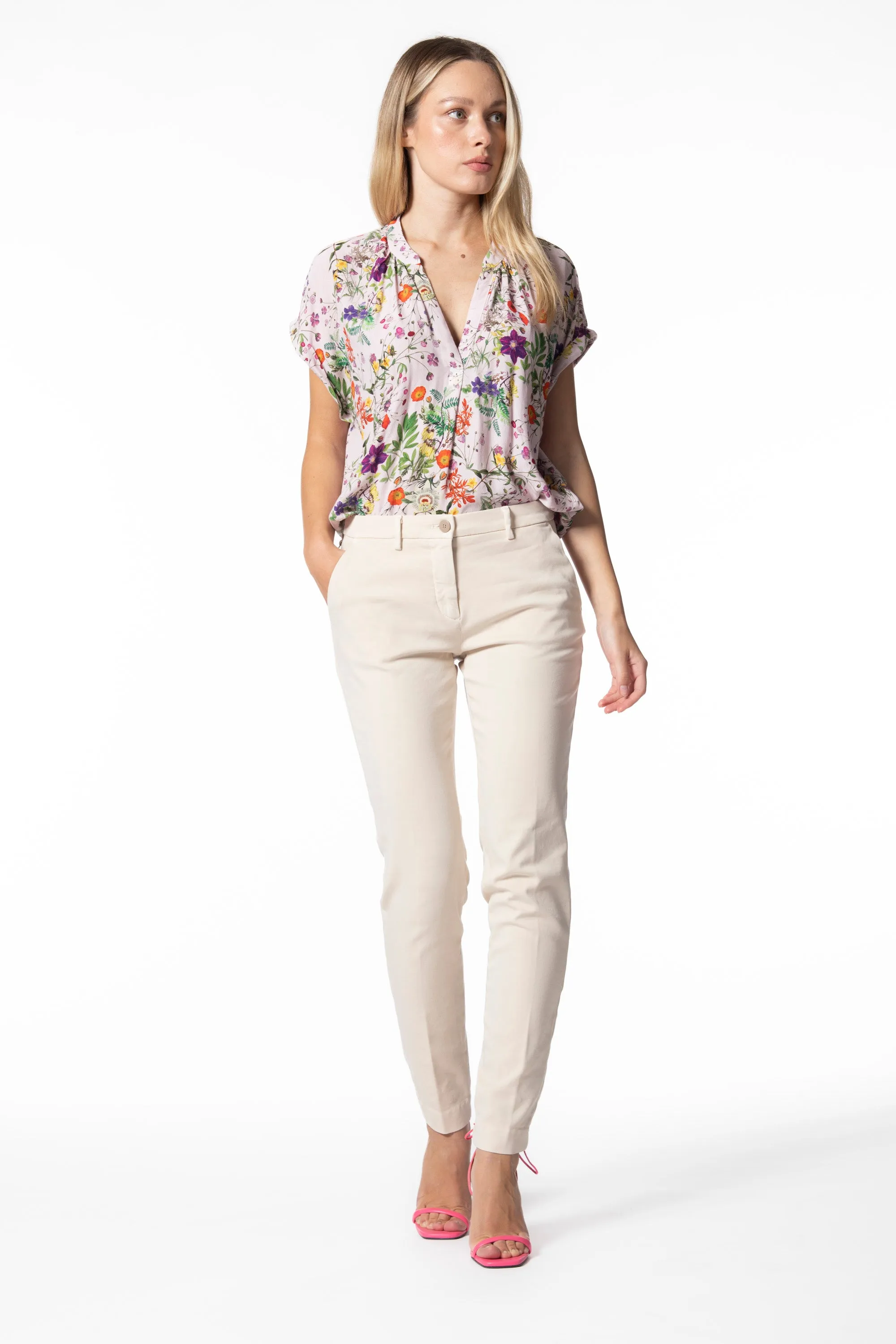 New York woman chino pants in jersey regular sold by Mason's product image thumbnail 2