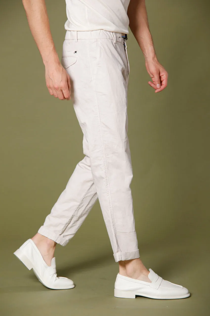 Eisenhower Buckle Brocken men's chino pants in canapa cotton regular sold by Mason's product image thumbnail 3