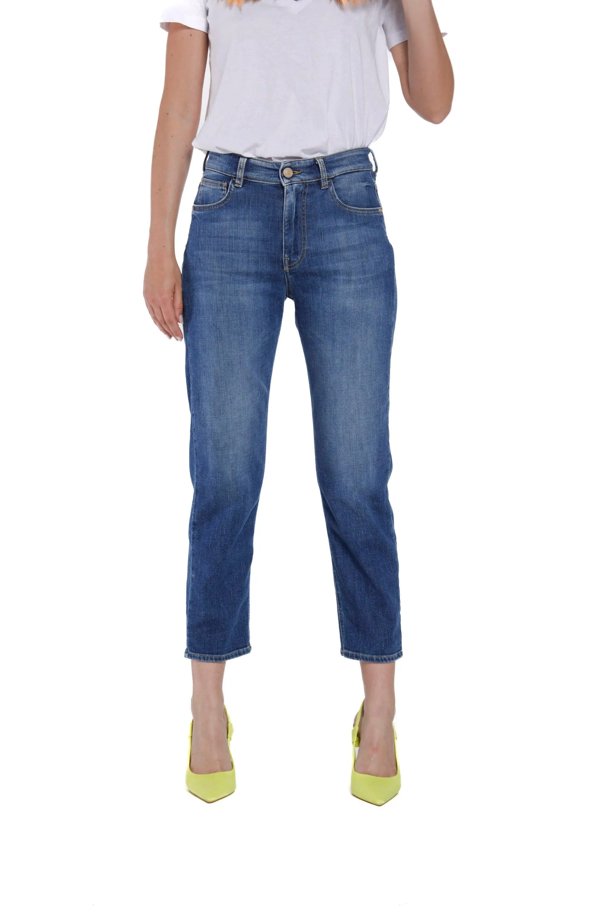 Agnes women's 5-pocket trousers in denim regular sold by Mason's product image thumbnail 3