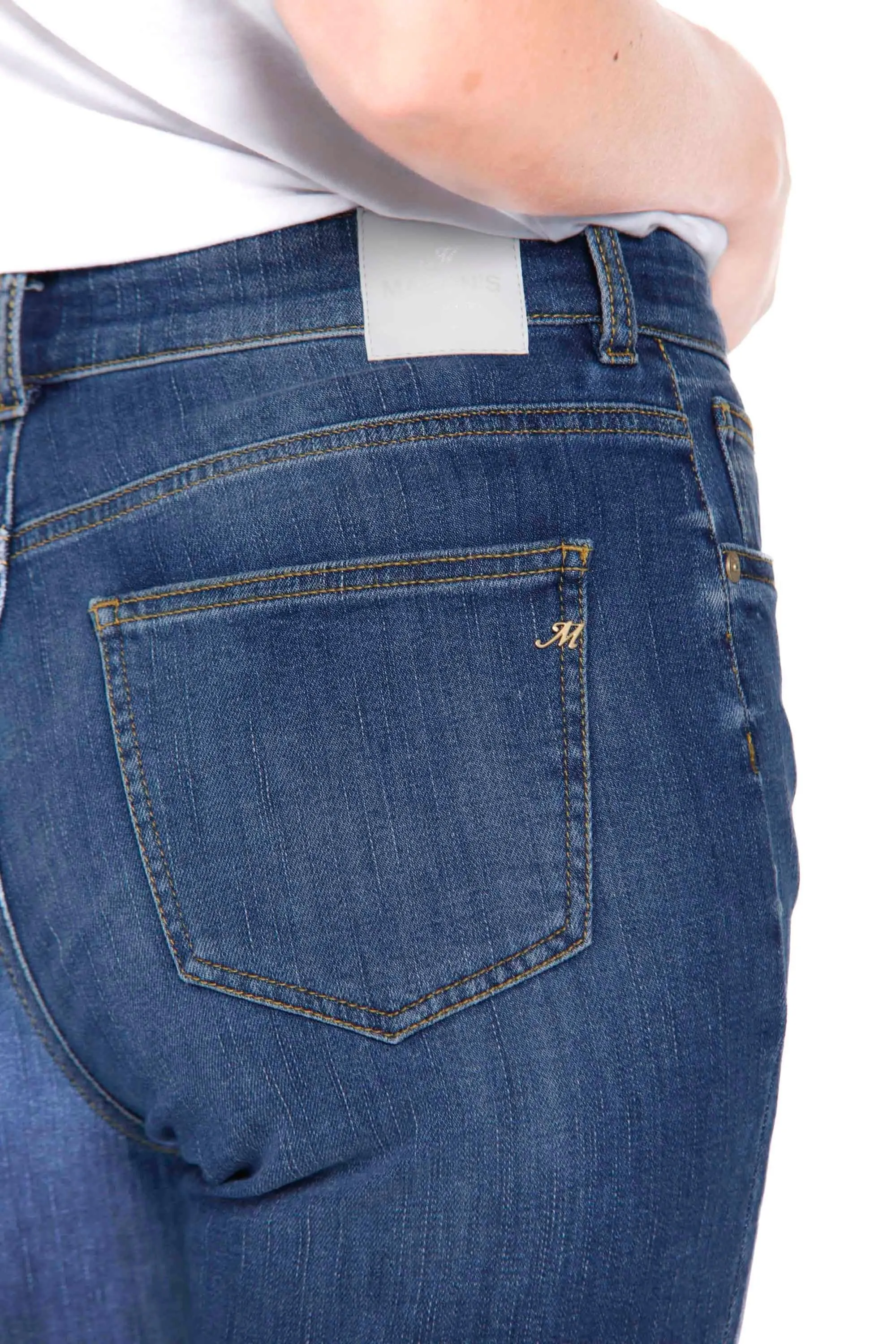 Agnes women's 5-pocket trousers in denim regular sold by Mason's product image thumbnail 5