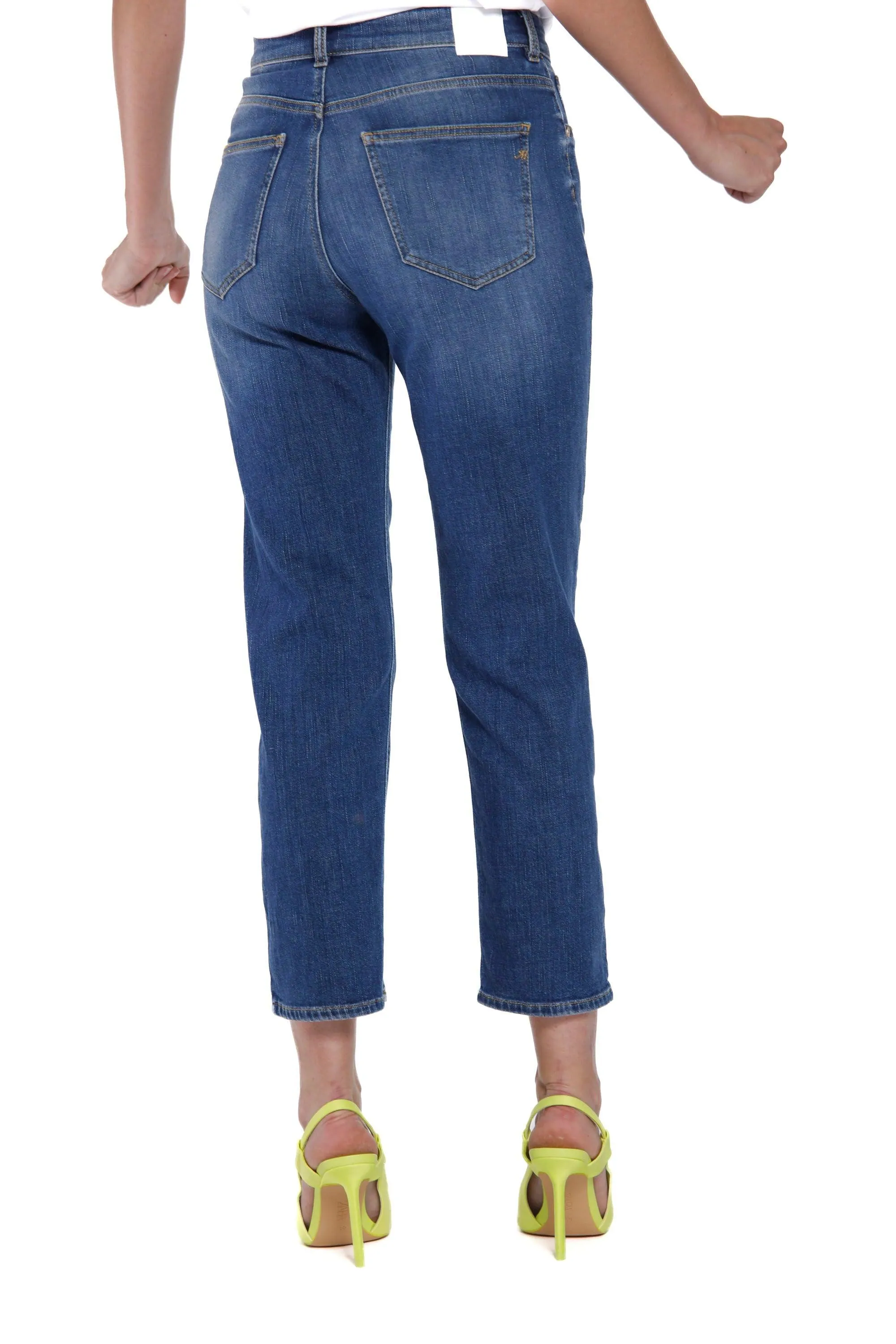 Agnes women's 5-pocket trousers in denim regular sold by Mason's product image thumbnail 4