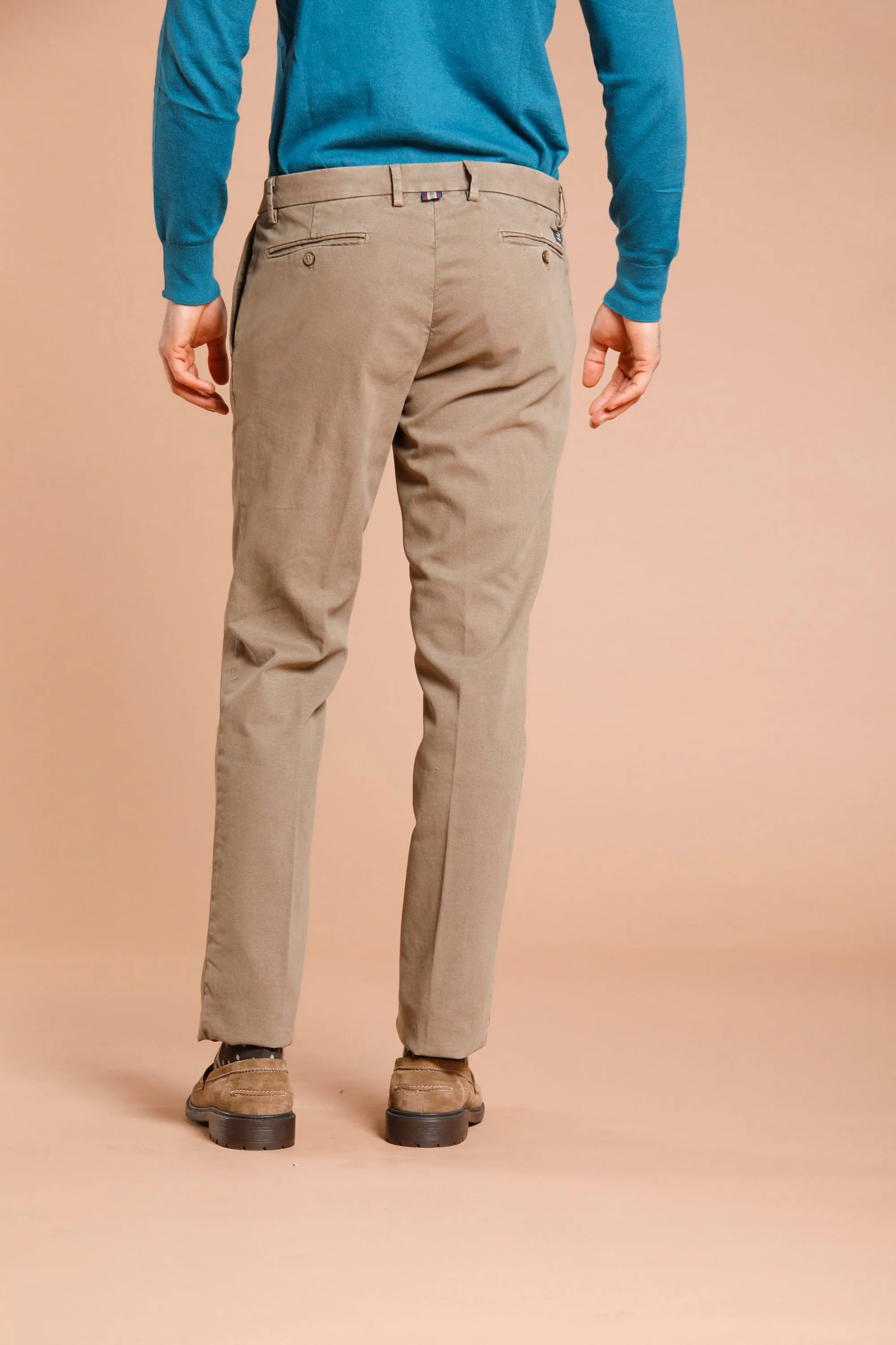 New York man cotton modal chino pants regular ① sold by Mason's product image thumbnail 3