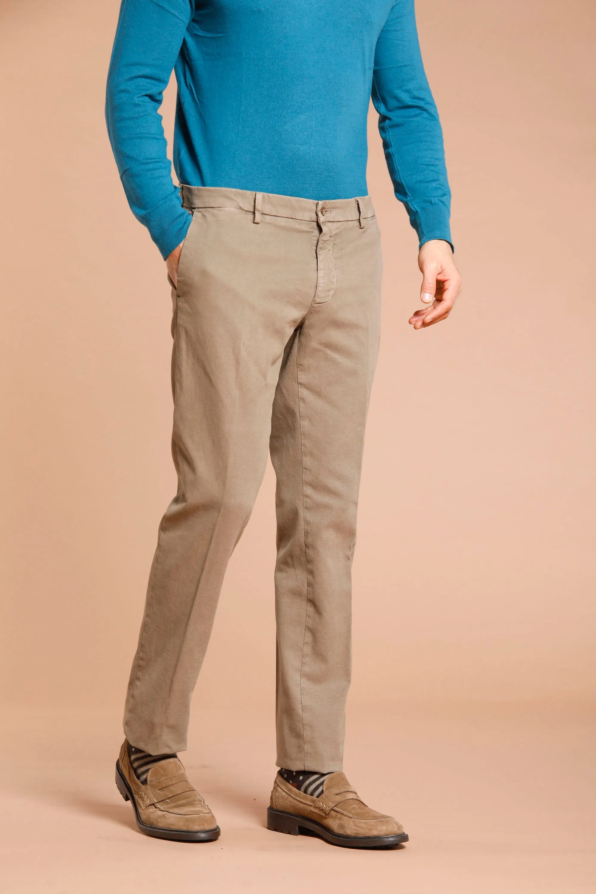 New York man cotton modal chino pants regular ① sold by Mason's