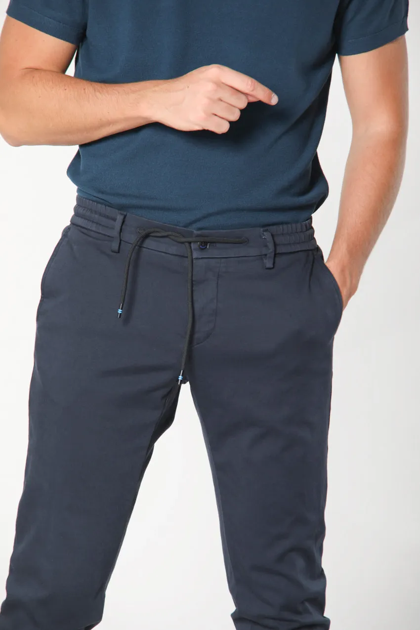 Milano Jogger Travel man active jersey chino pants extra slim sold by Mason's product image thumbnail 3