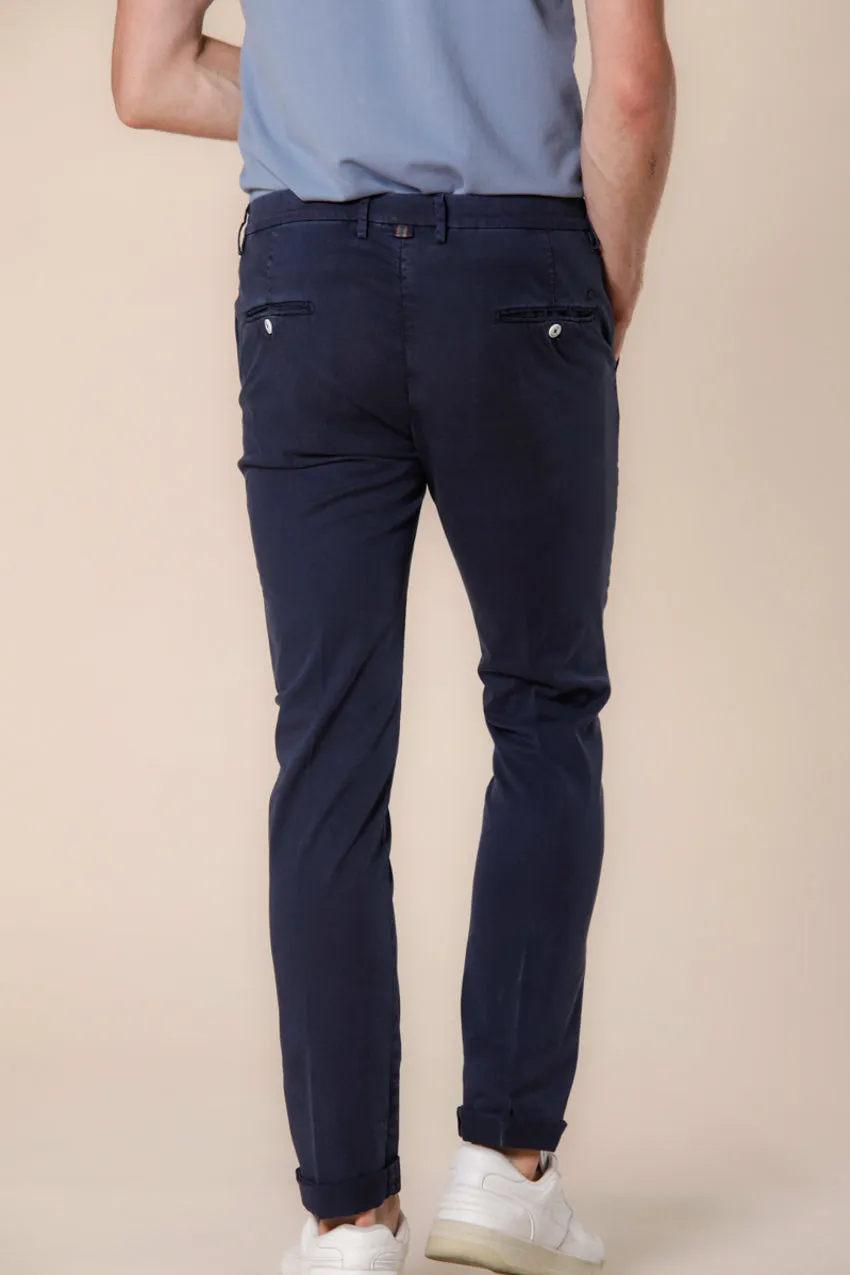 Torino Summer Color men's chino pants in cotton and tencel slim sold by Mason's product image thumbnail 4