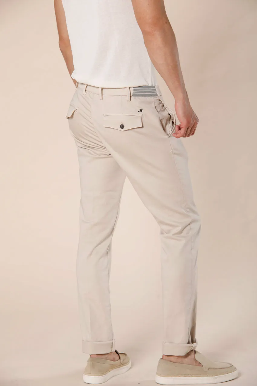 New York Golf 1 Pinces men's chino jogger pants in stretch jersey regular sold by Mason's product image thumbnail 3