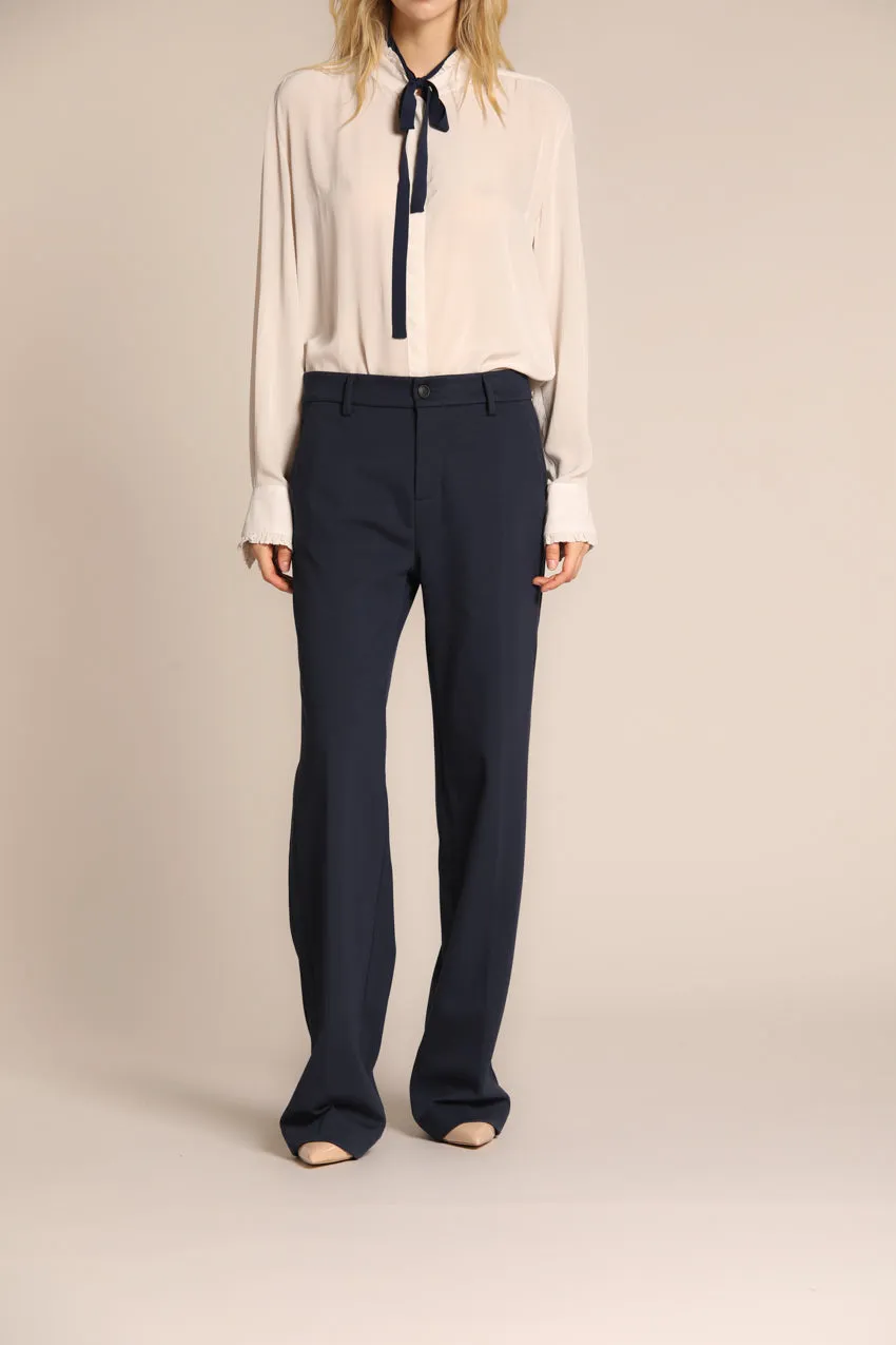 New York Straight women's chino pants in jersey technical straight fit sold by Mason's product image thumbnail 2