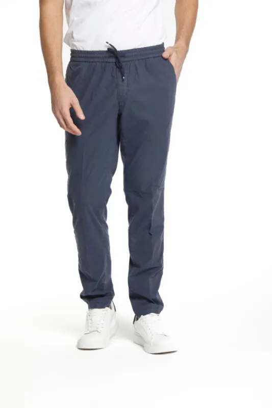 New York Sack men's chino jogger pants in parachute fabric regular sold by Mason's