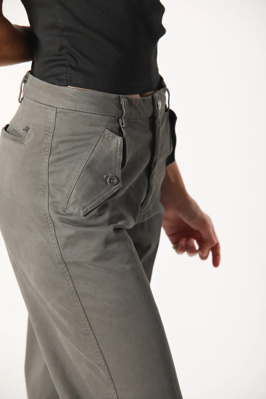Evita woman satin cargo pants curvy sold by Mason's product image thumbnail 2
