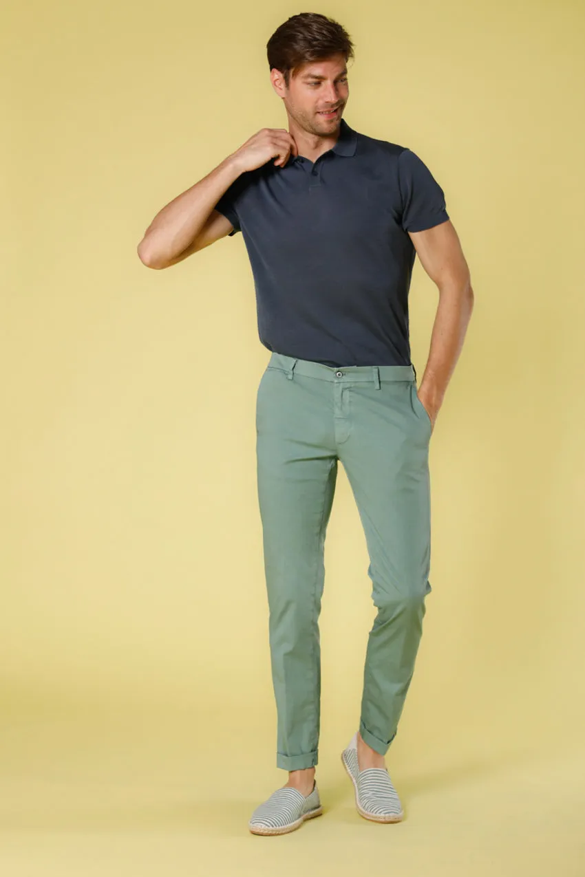 New York men's chino pants in stretch satin regular ① sold by Mason's product image thumbnail 5