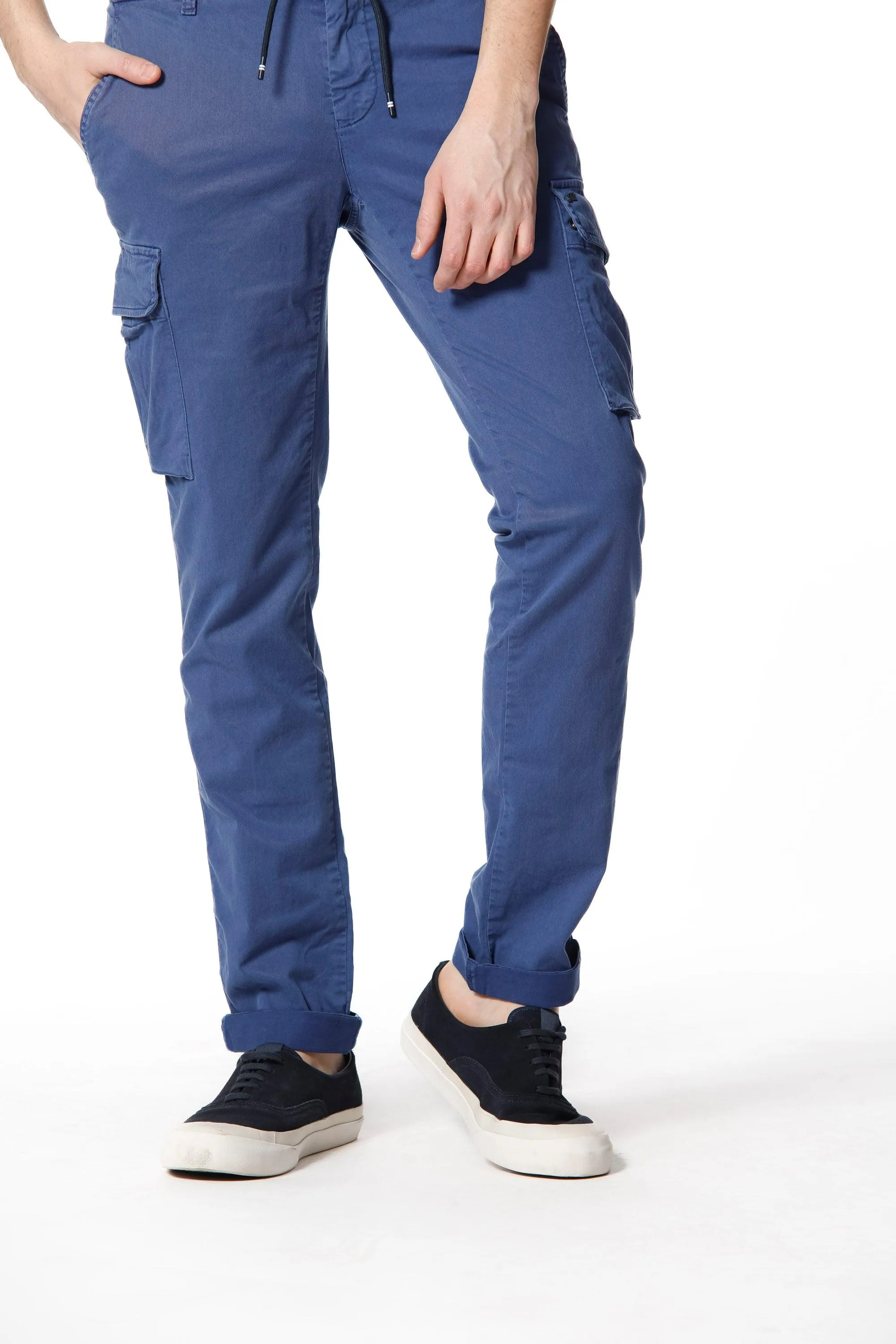 Chile Jogger man cargo pants in cotton and tencel extra slim sold by Mason's product image thumbnail 2