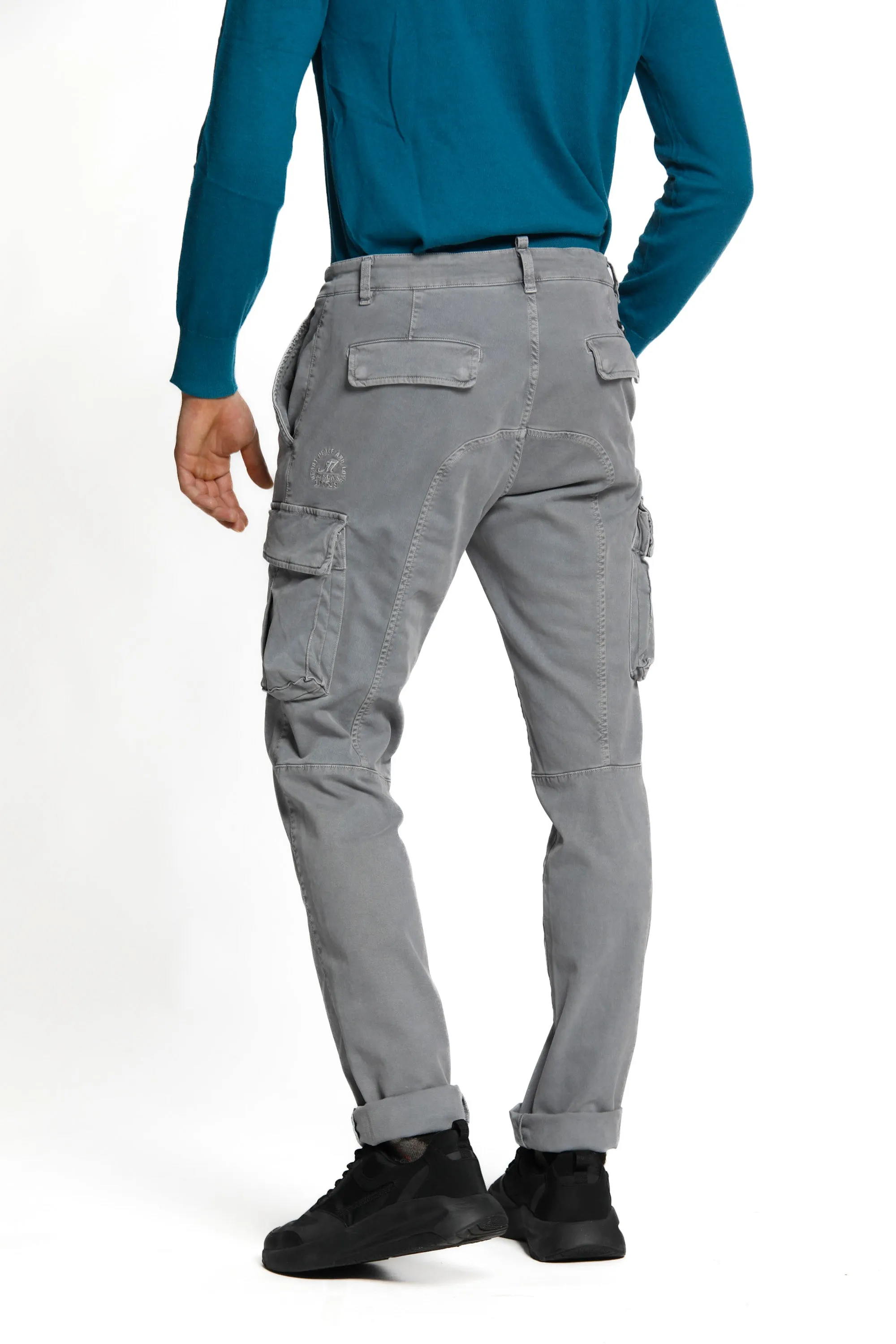 Chile man cargo pant in gabardine extra slim sold by Mason's product image thumbnail 4