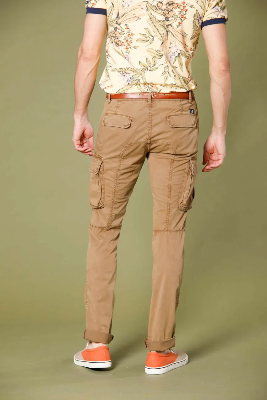 Chile men's cargo pants in stretch twill icon washing extra slim sold by Mason's product image thumbnail 4