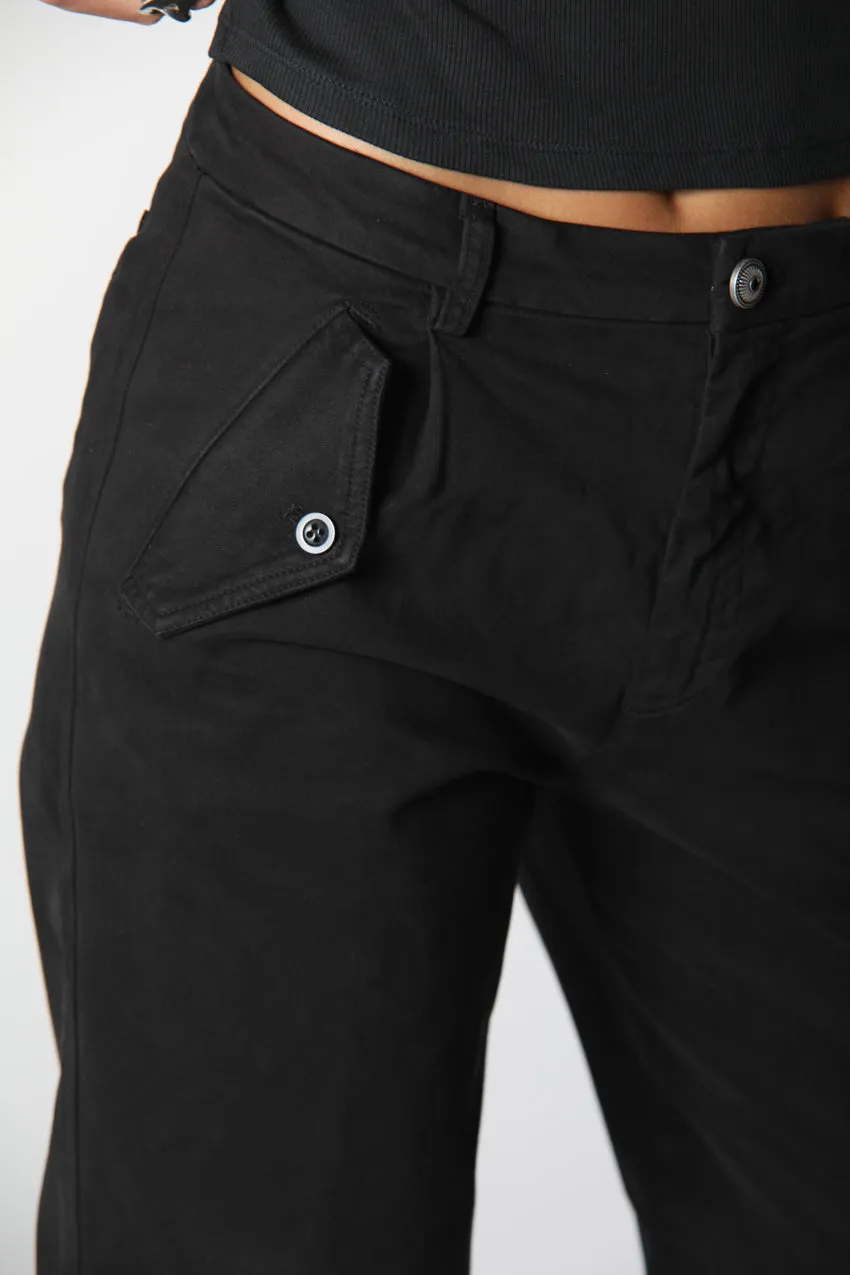 Evita woman satin cargo pants curvy sold by Mason's product image thumbnail 2