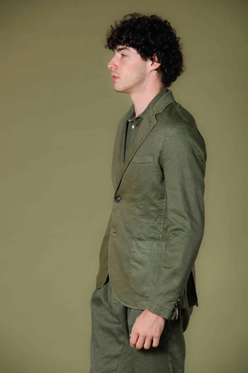 Da Vinci Summer men's blazer in cotton and linen regular sold by Mason's product image thumbnail 5