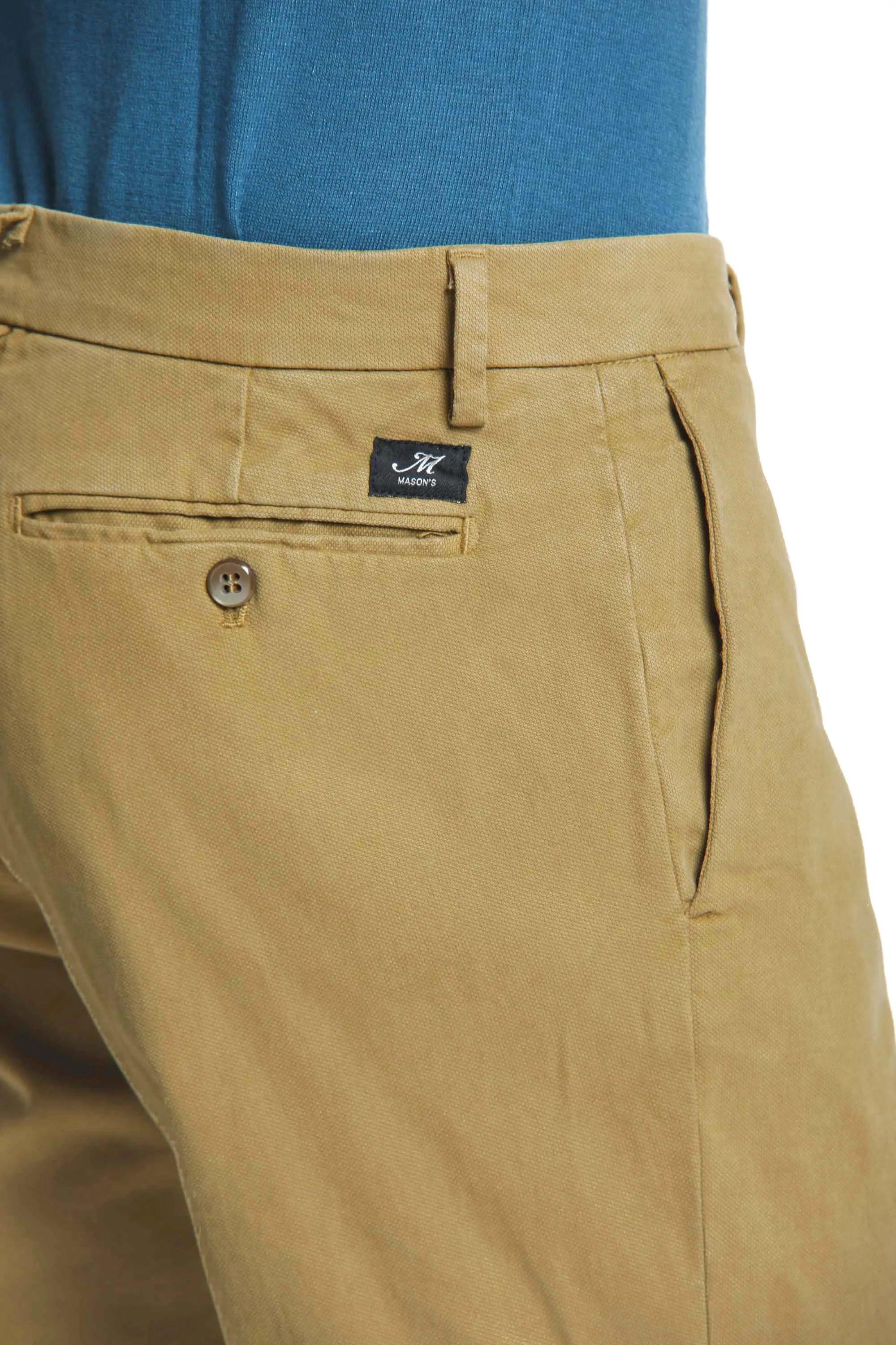 New York man cotton modal chino pants regular ① sold by Mason's product image thumbnail 3