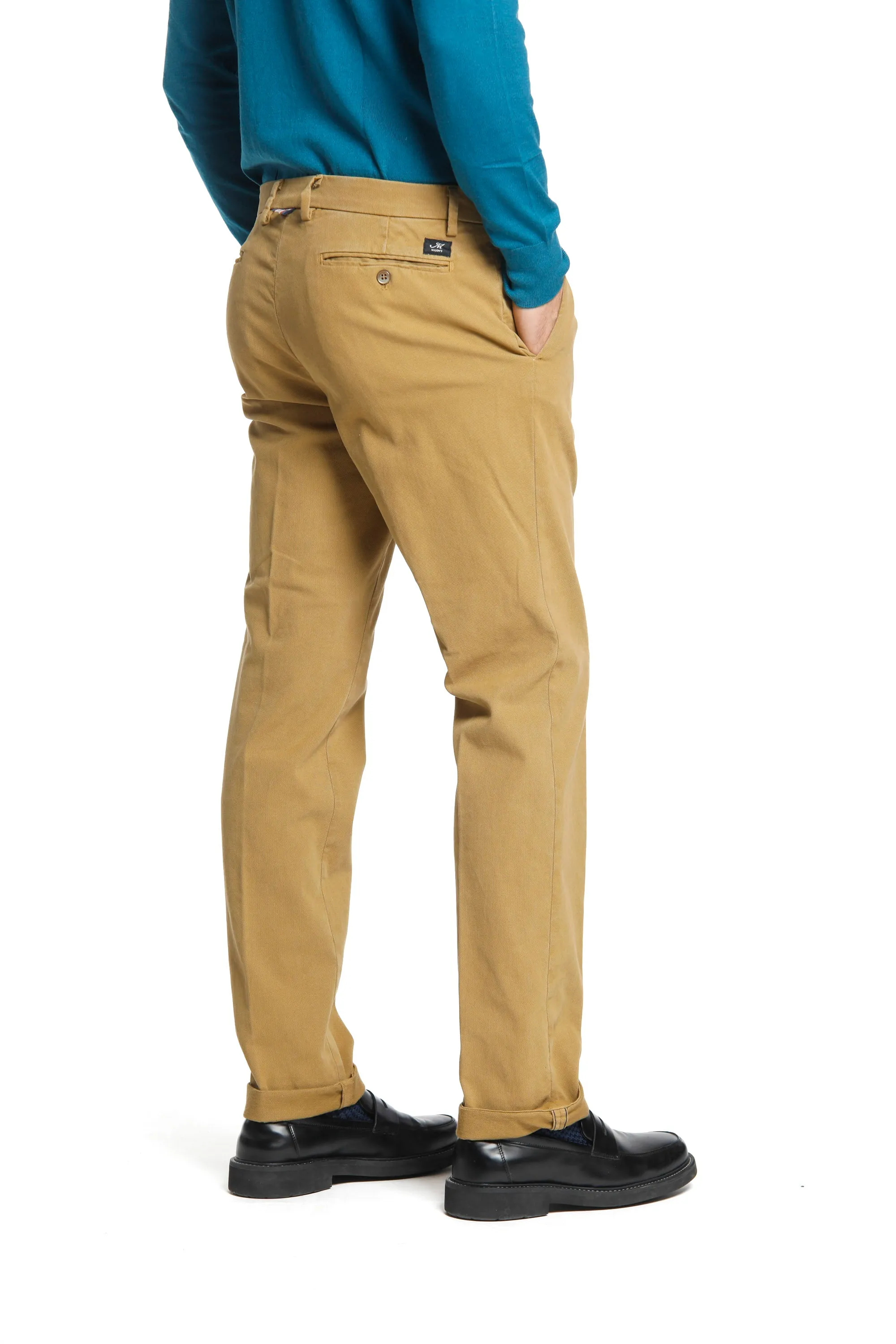 New York man cotton modal chino pants regular ① sold by Mason's product image thumbnail 4