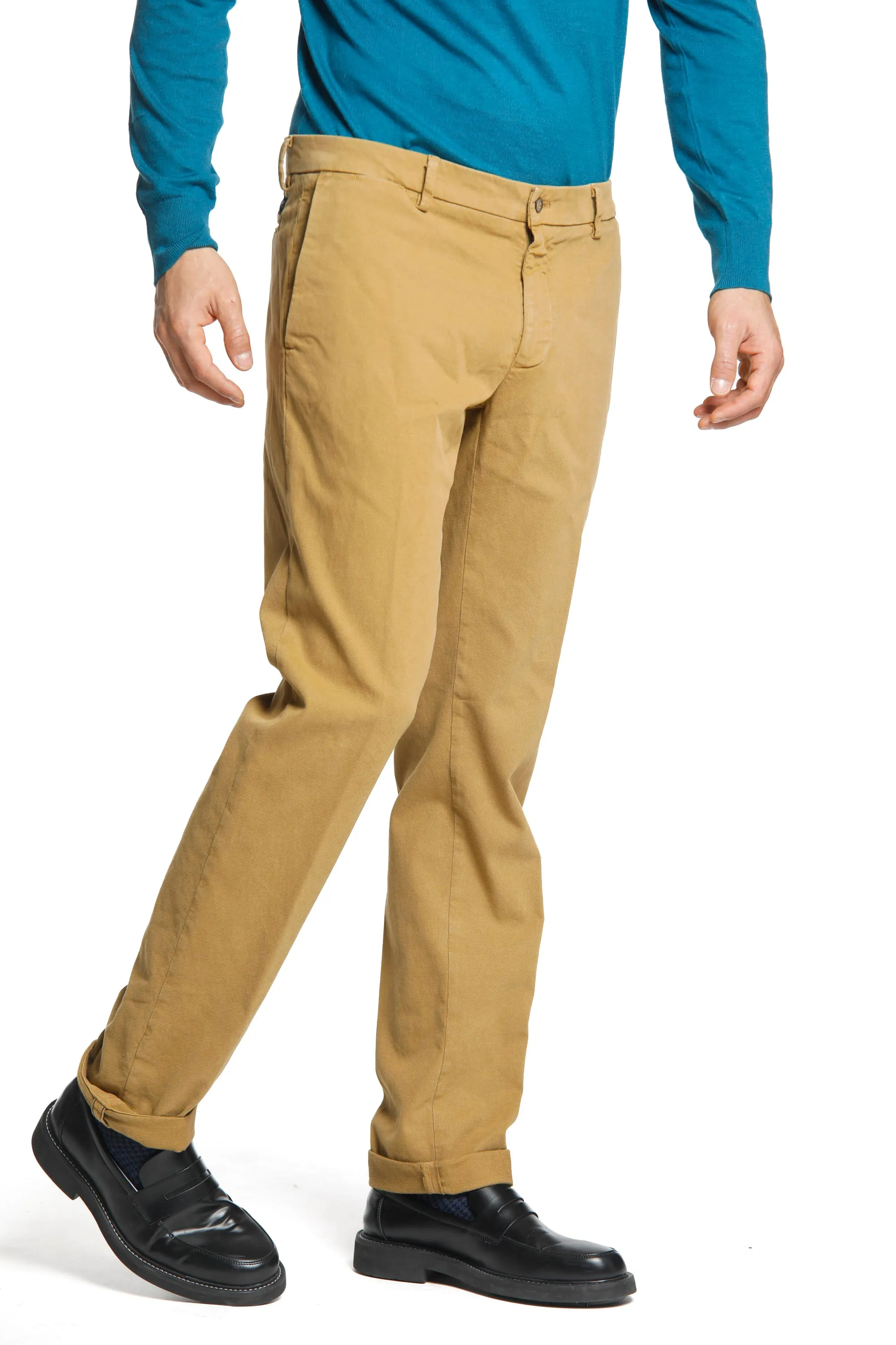 New York man cotton modal chino pants regular ① sold by Mason's product image thumbnail 2